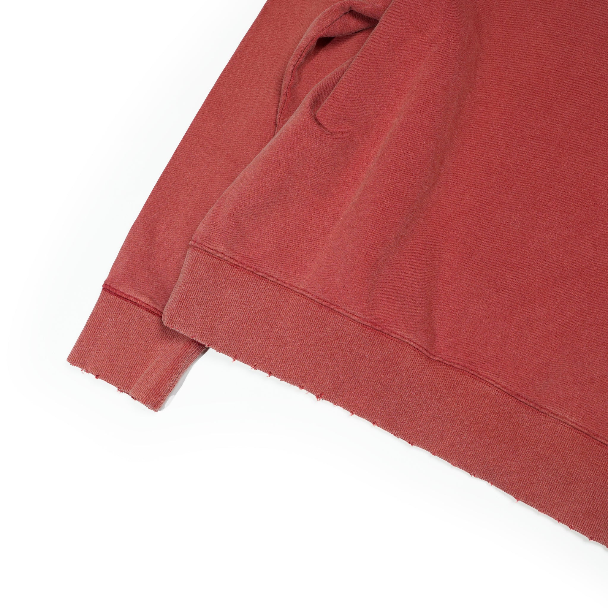 efmm-19_Red | Colorless Half Zip Hoodie | Color:Red【EFFECTEN_エフェクテン】