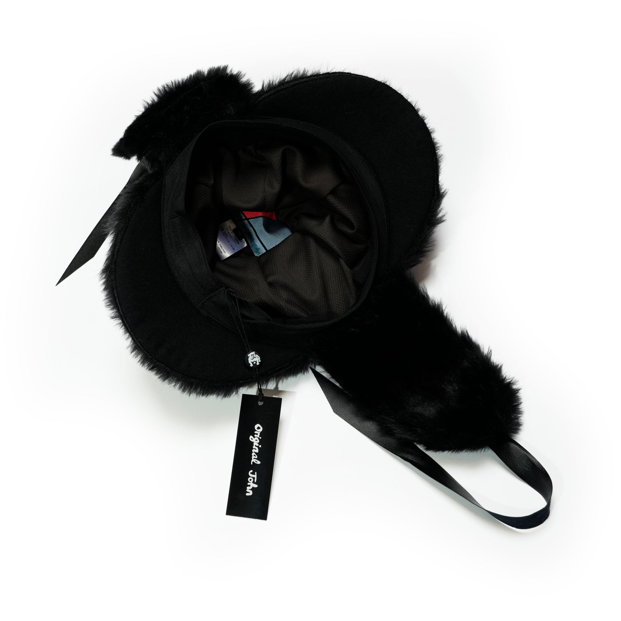 24-4-HTDSO | FUR DEERSTALKER | Color:Black【ORIGINAL JOHN_オリジナルジョン】