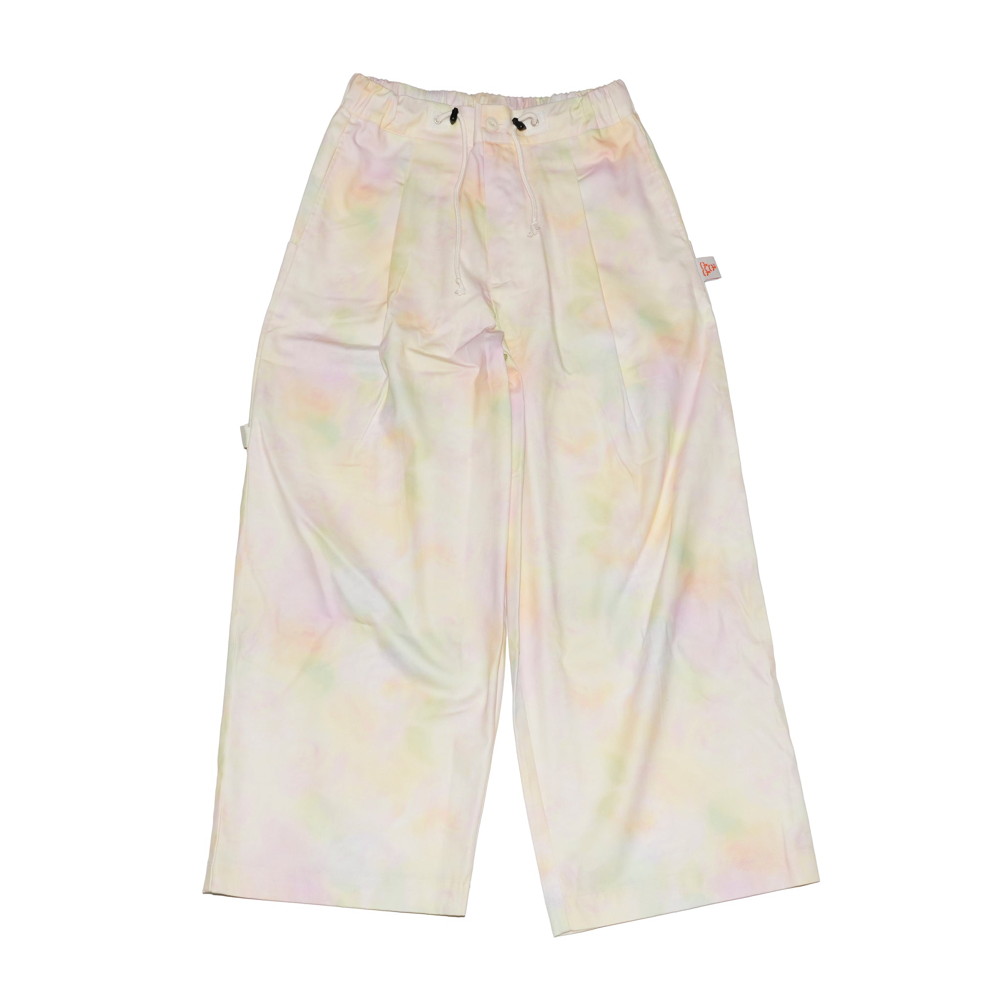 G71301_MT.PST | FLOWER WIDE WORK PANTS-MT.PST | Color:Tye Dye【GORT_ゴート】