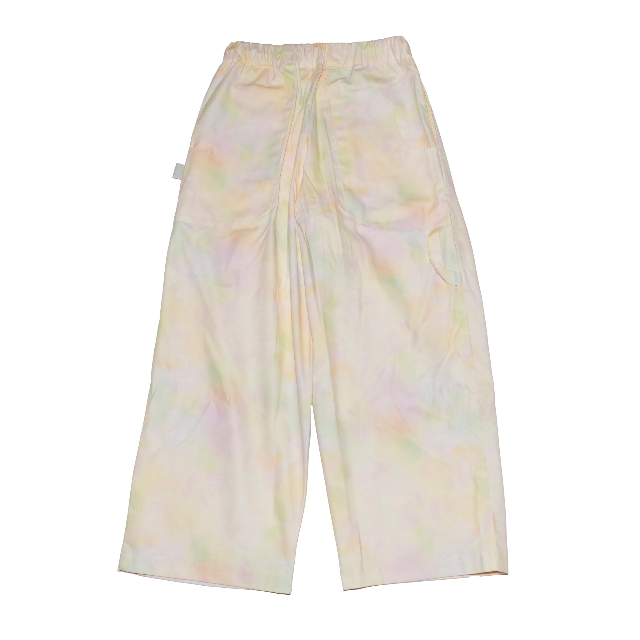 G71301_MT.PST | FLOWER WIDE WORK PANTS-MT.PST | Color:Tye Dye【GORT_ゴート】