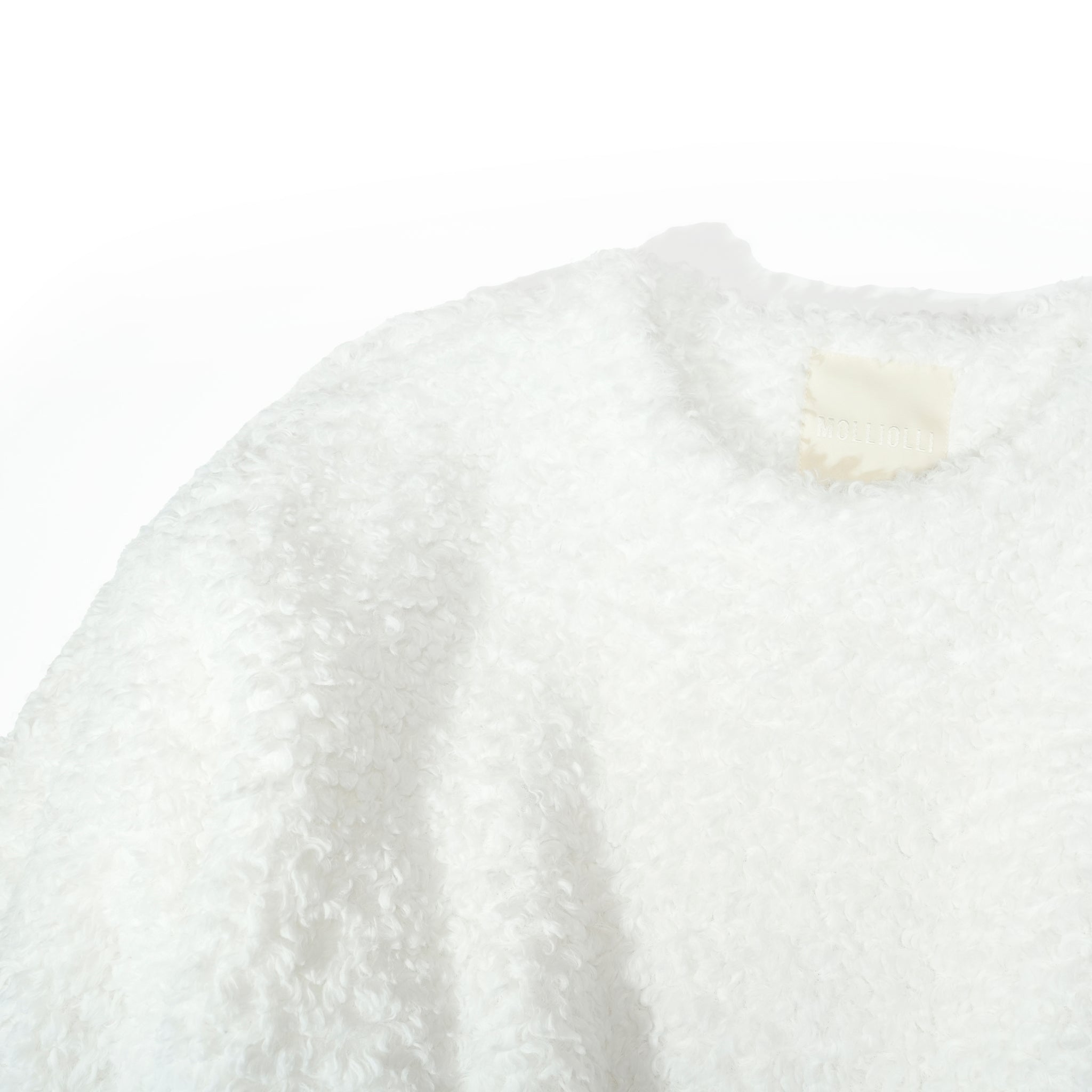 MW5STS02X_OFF WHITE | BOUCLE TO | Color:Off White【MOLLIOLLI_モリオリ】