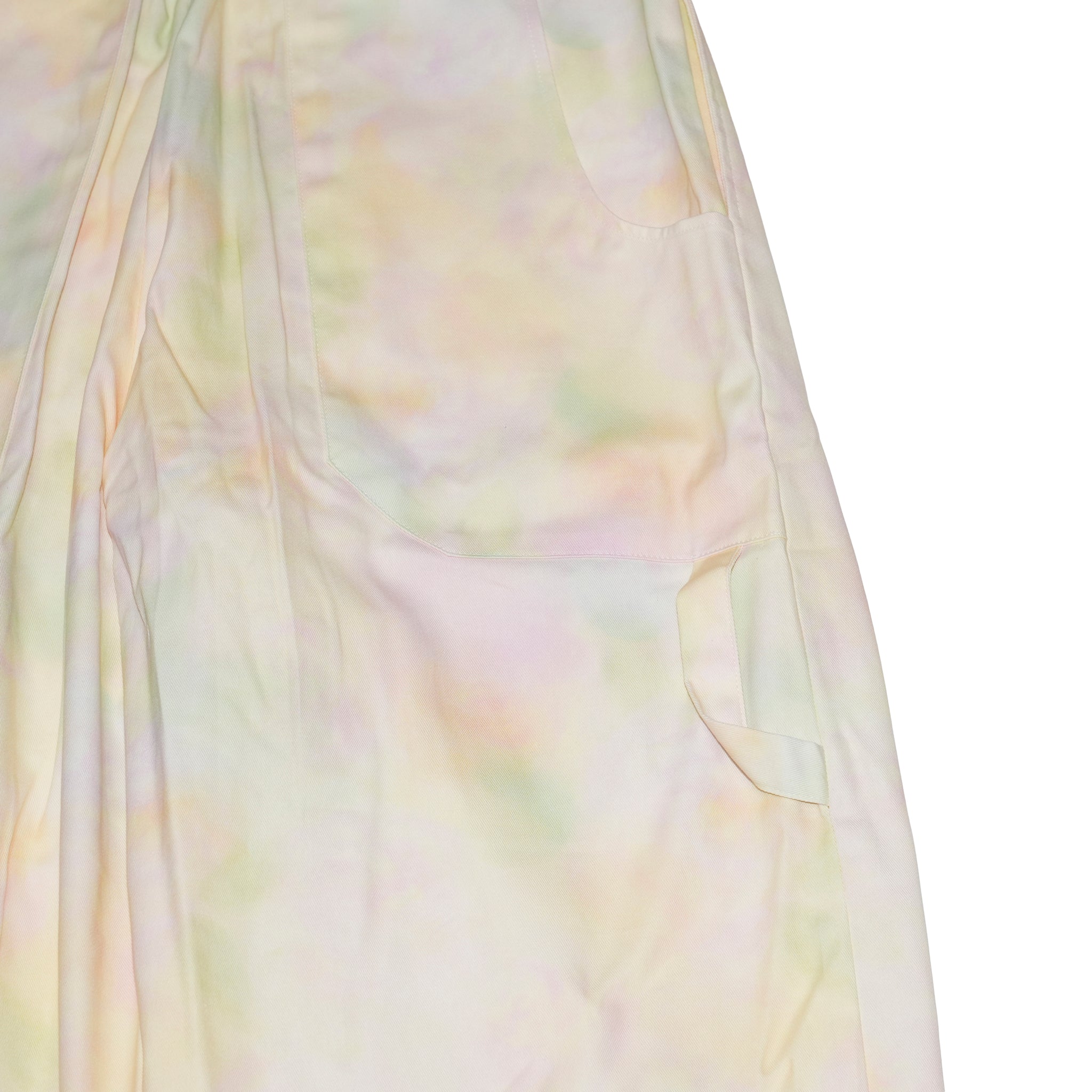 G71301_MT.PST | FLOWER WIDE WORK PANTS-MT.PST | Color:Tye Dye【GORT_ゴート】【archive】