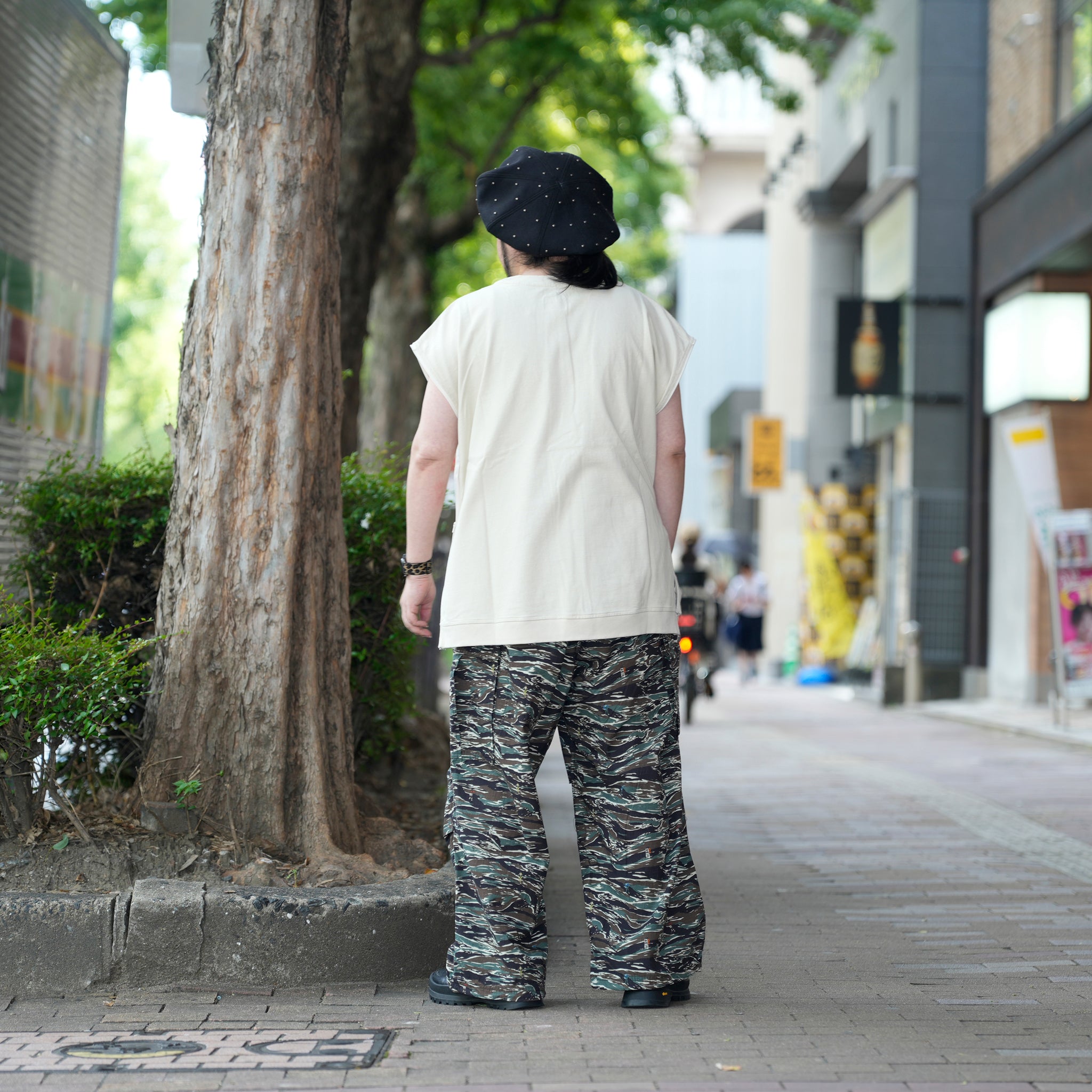 Nicky | N0 sleeve tee | Color_4 colors | No_cz-imst-320【IMPRESTORE_インプレストア】
