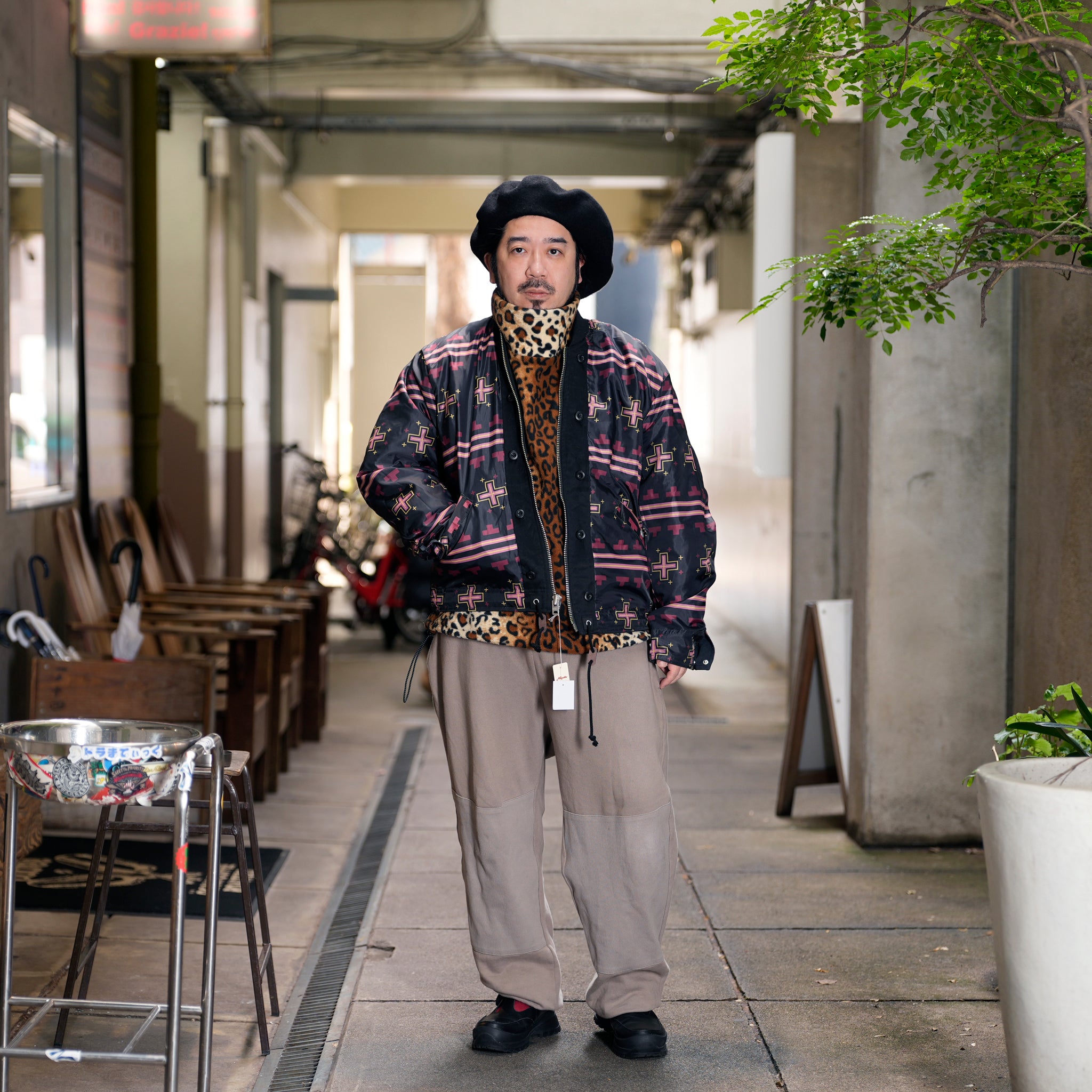RJ2501001_01-Black | BARBARIAN FLIGHT JACKET | Color:01-Black/02-Olive【NASNGWAM_ナスングワム】
