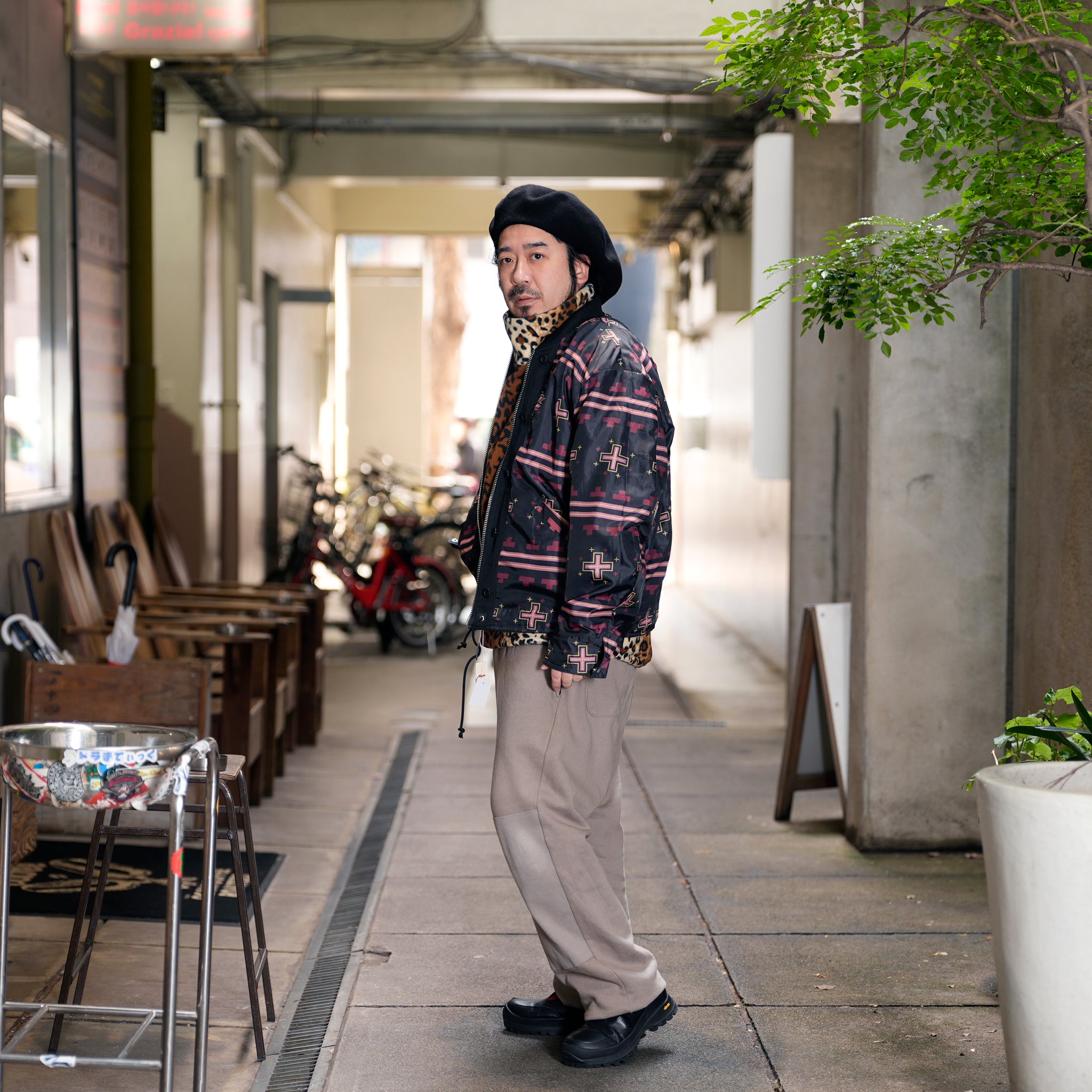 RJ2501001_01-Black | BARBARIAN FLIGHT JACKET | Color:01-Black/02-Olive【NASNGWAM_ナスングワム】