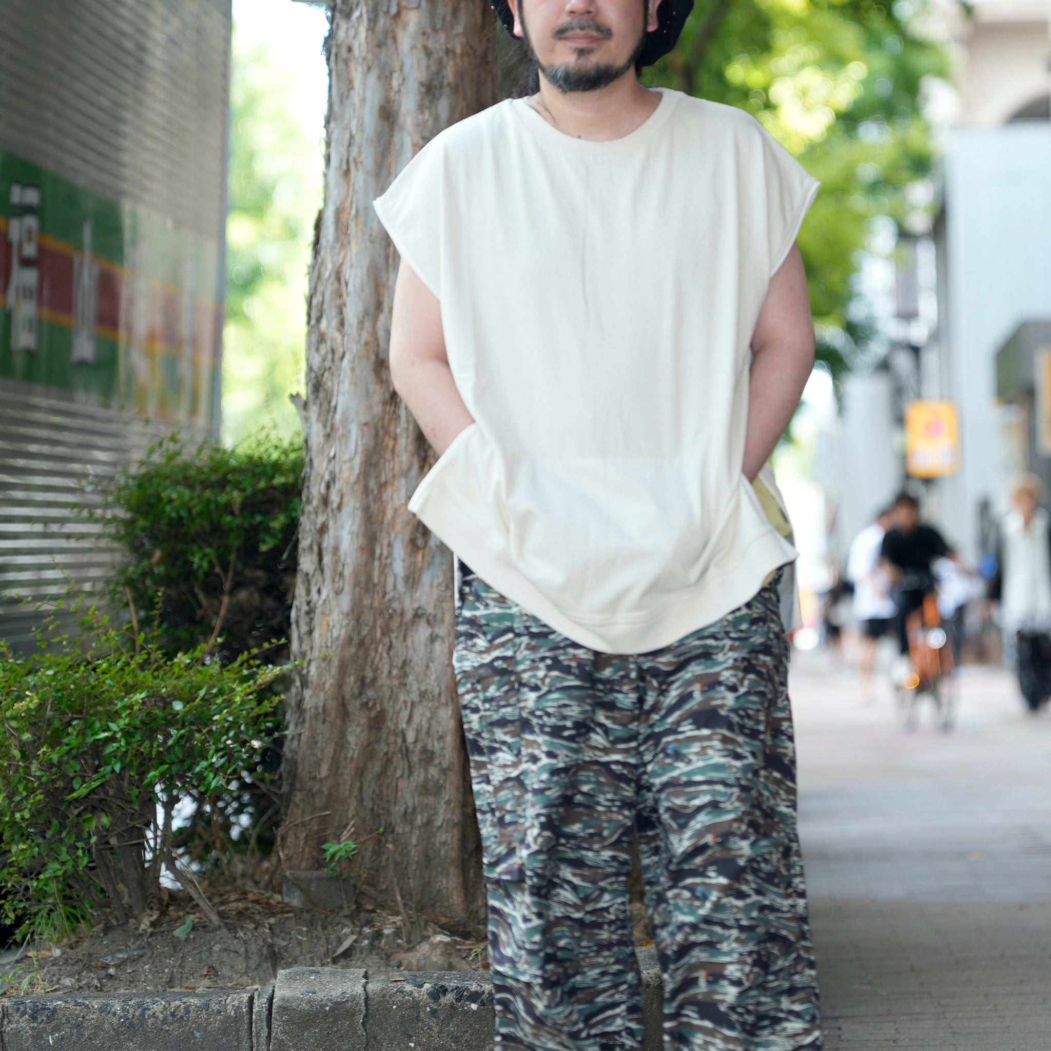 Nicky | N0 sleeve tee | Color_4 colors | No_cz-imst-320【IMPRESTORE_インプレストア】
