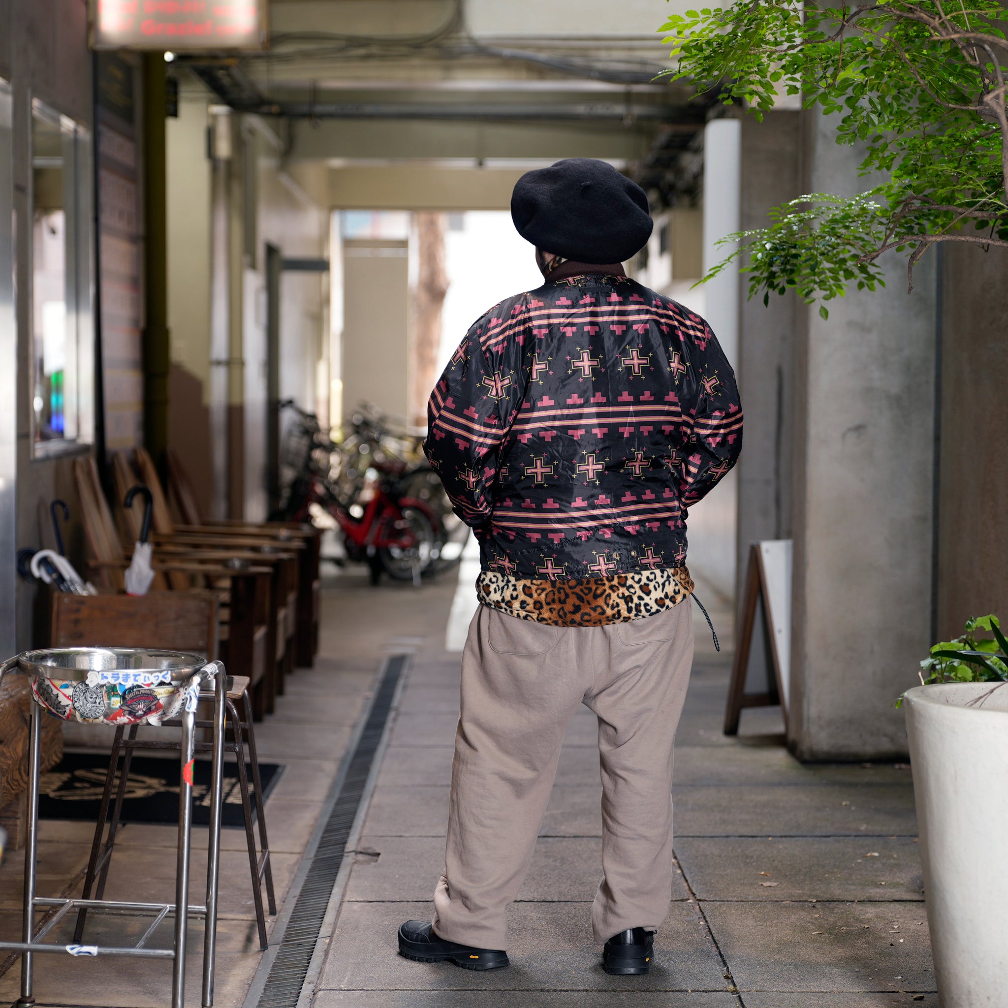 RJ2501001_01-Black | BARBARIAN FLIGHT JACKET | Color:01-Black/02-Olive【NASNGWAM_ナスングワム】