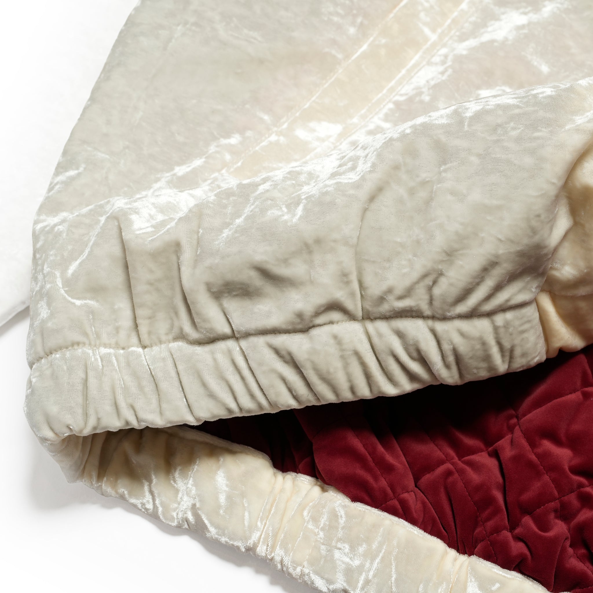 Fabric Embroidered Jumper / White Musk【AMBERGLEAM_アンバーグリーム】1345151214