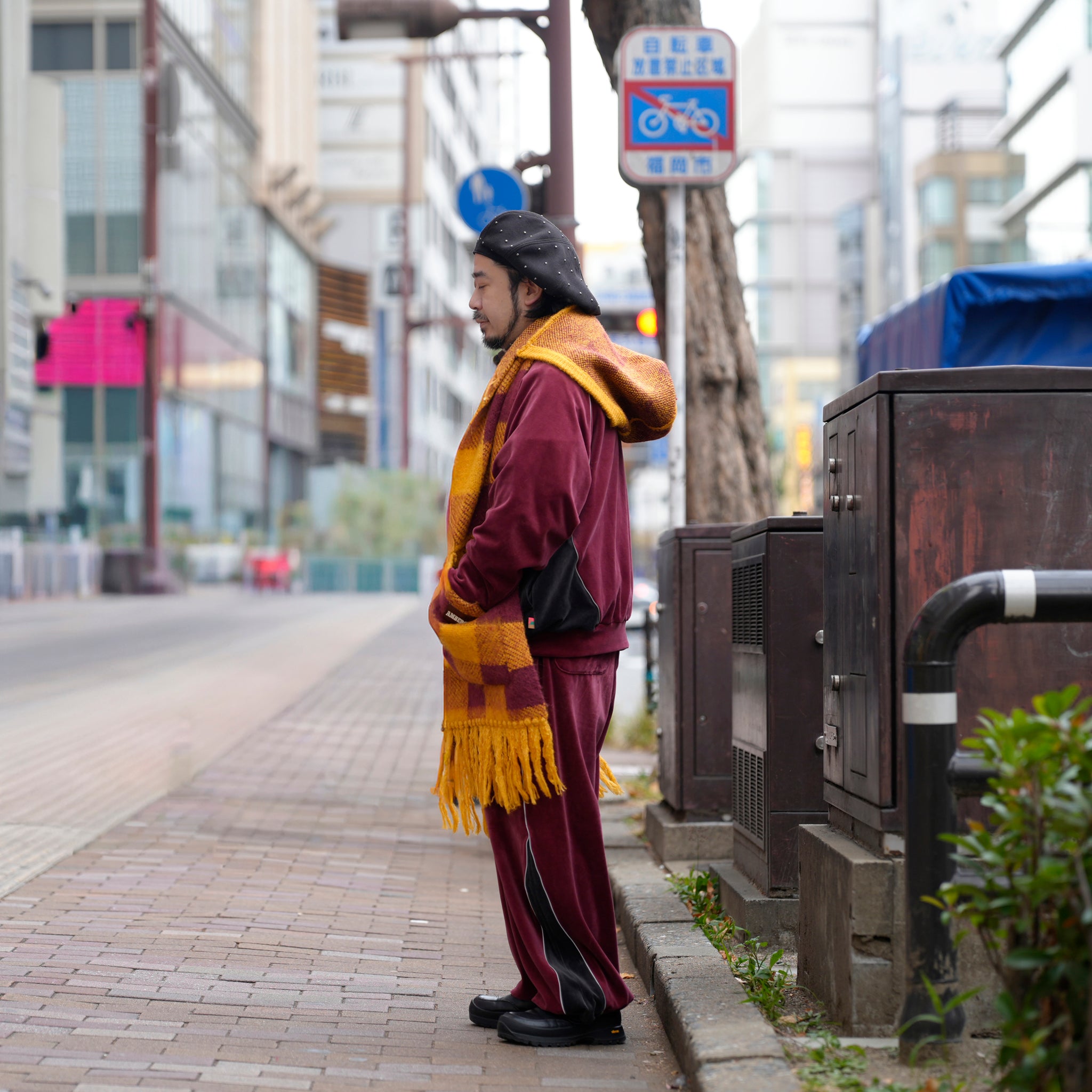 Moist Hoodie Poncho/Honey【AMBERGLEAM_アンバーグリーム】1399151213