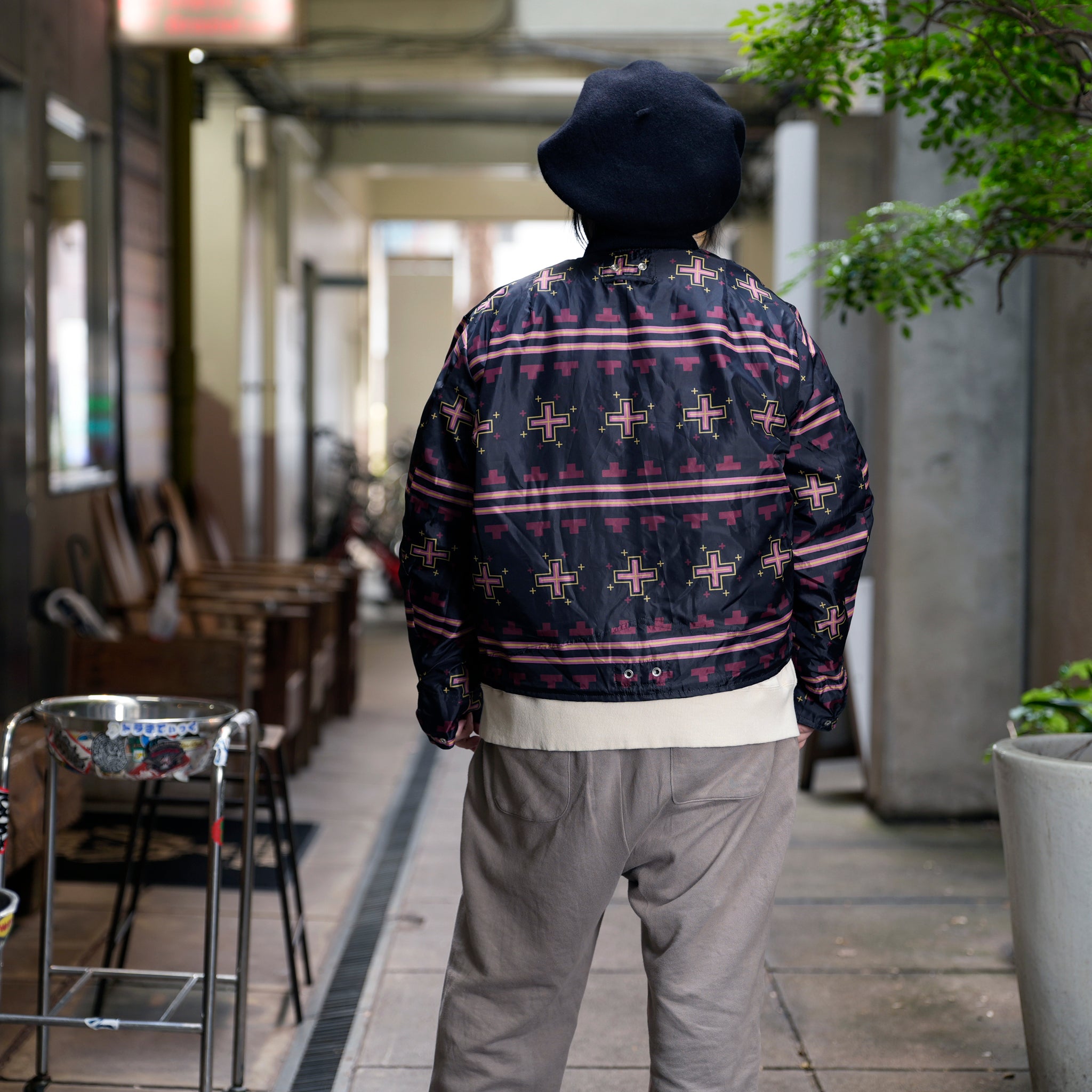 RJ2501001_01-Black | BARBARIAN FLIGHT JACKET | Color:01-Black/02-Olive【NASNGWAM_ナスングワム】