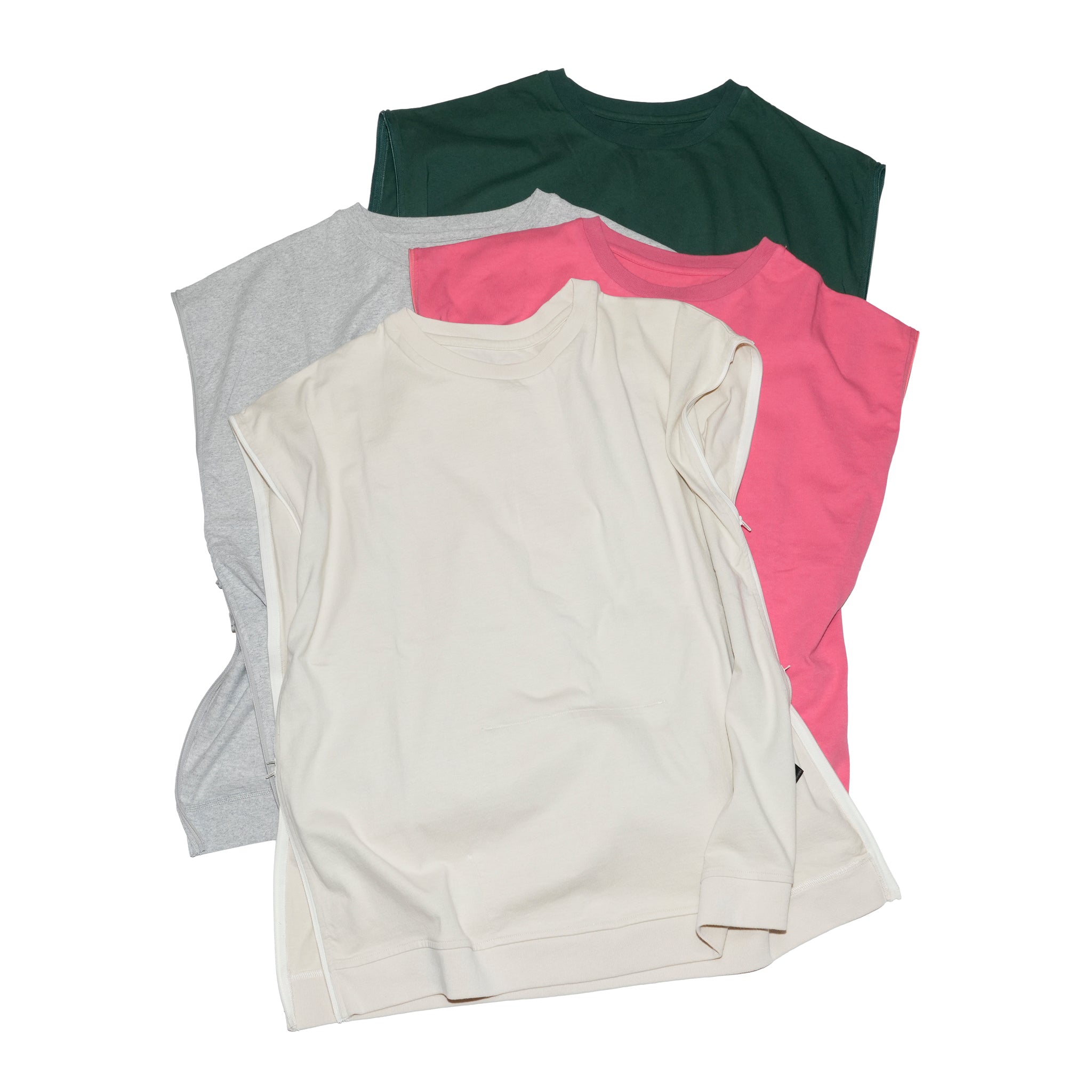 Nicky | N0 sleeve tee | Color_4 colors | No_cz-imst-320【IMPRESTORE_インプレストア】