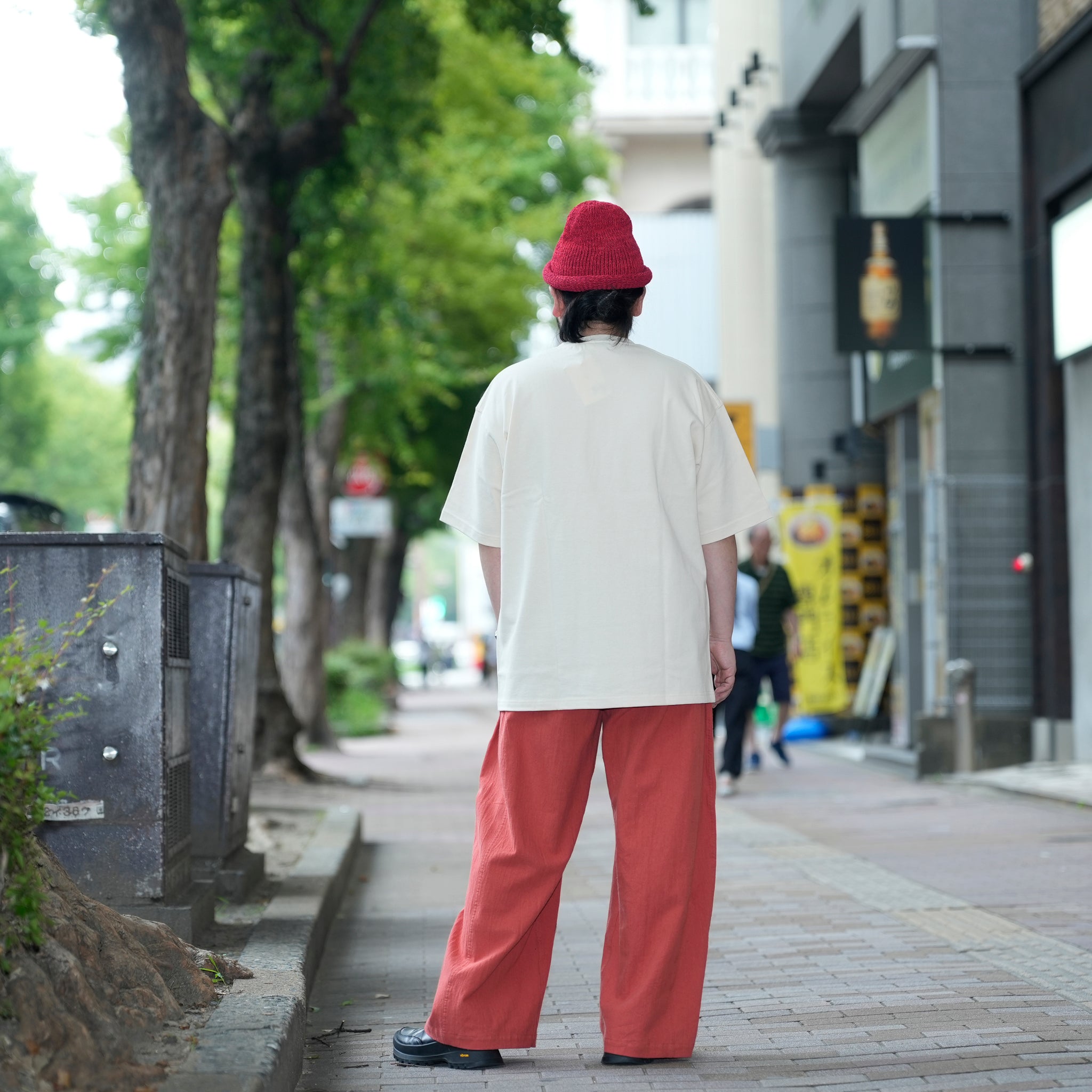 VOO-SPG-173 | VUCA TEE | Color:Natural / Sumi【VOO_ヴォー】