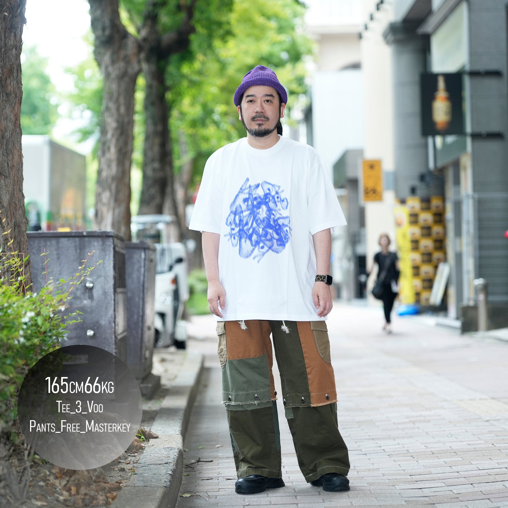 VOO-SPG-169 | CRAZY Voooooo! | Color:White / Black / Smoke Purple【VOO_ヴォー】