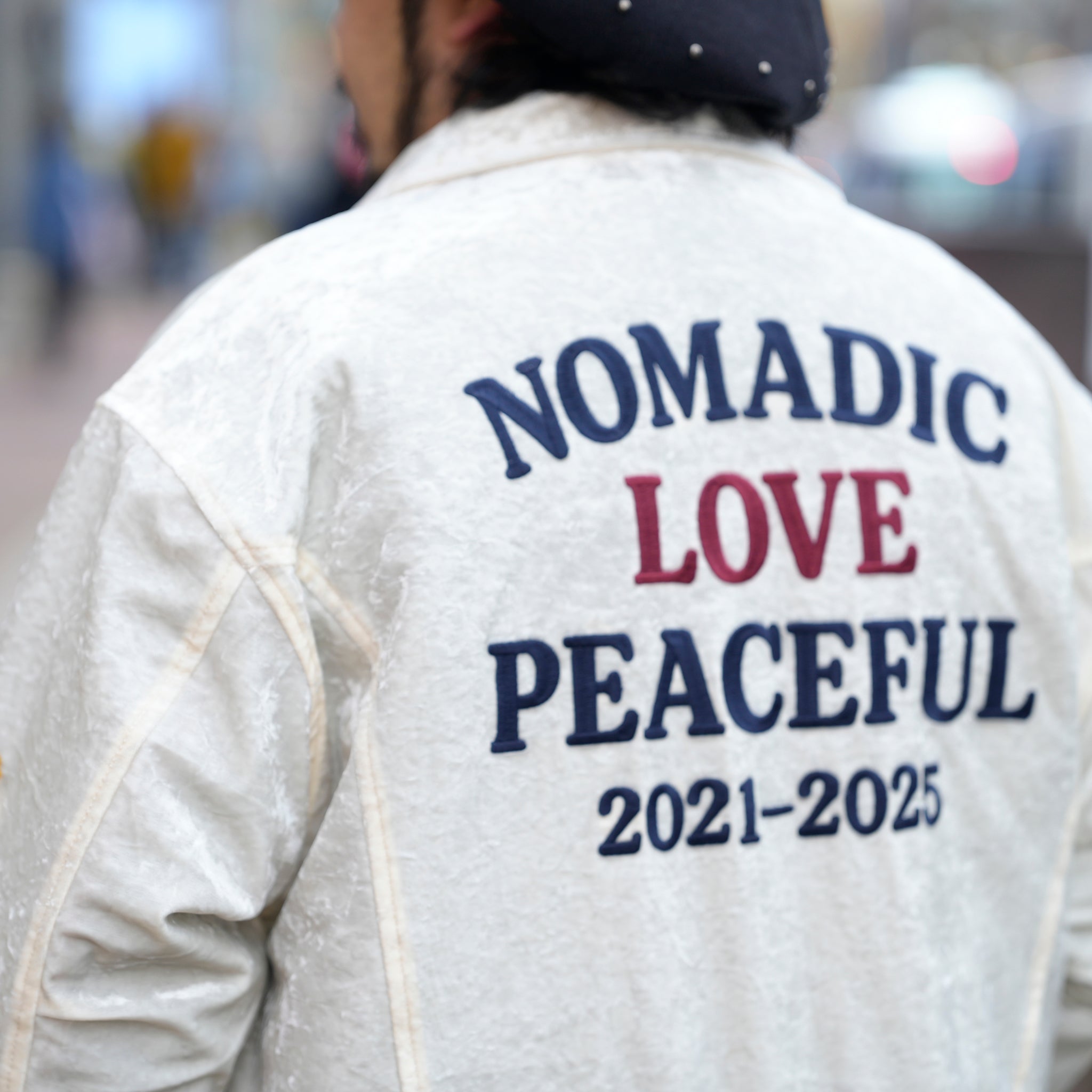 Fabric Embroidered Jumper / White Musk【AMBERGLEAM_アンバーグリーム】1345151214