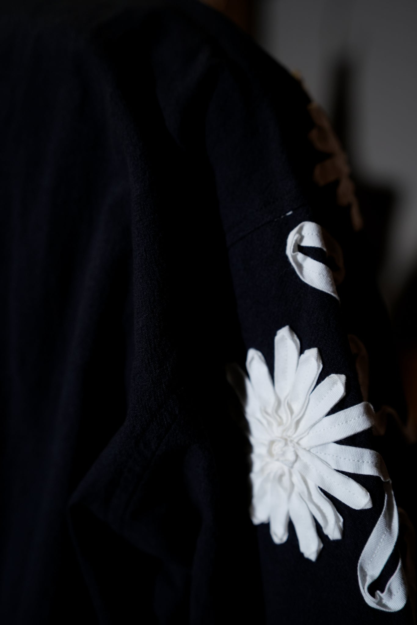DEEPIKA TAPE EMB JUMPSUIT – Black | SARAMALLIKA
