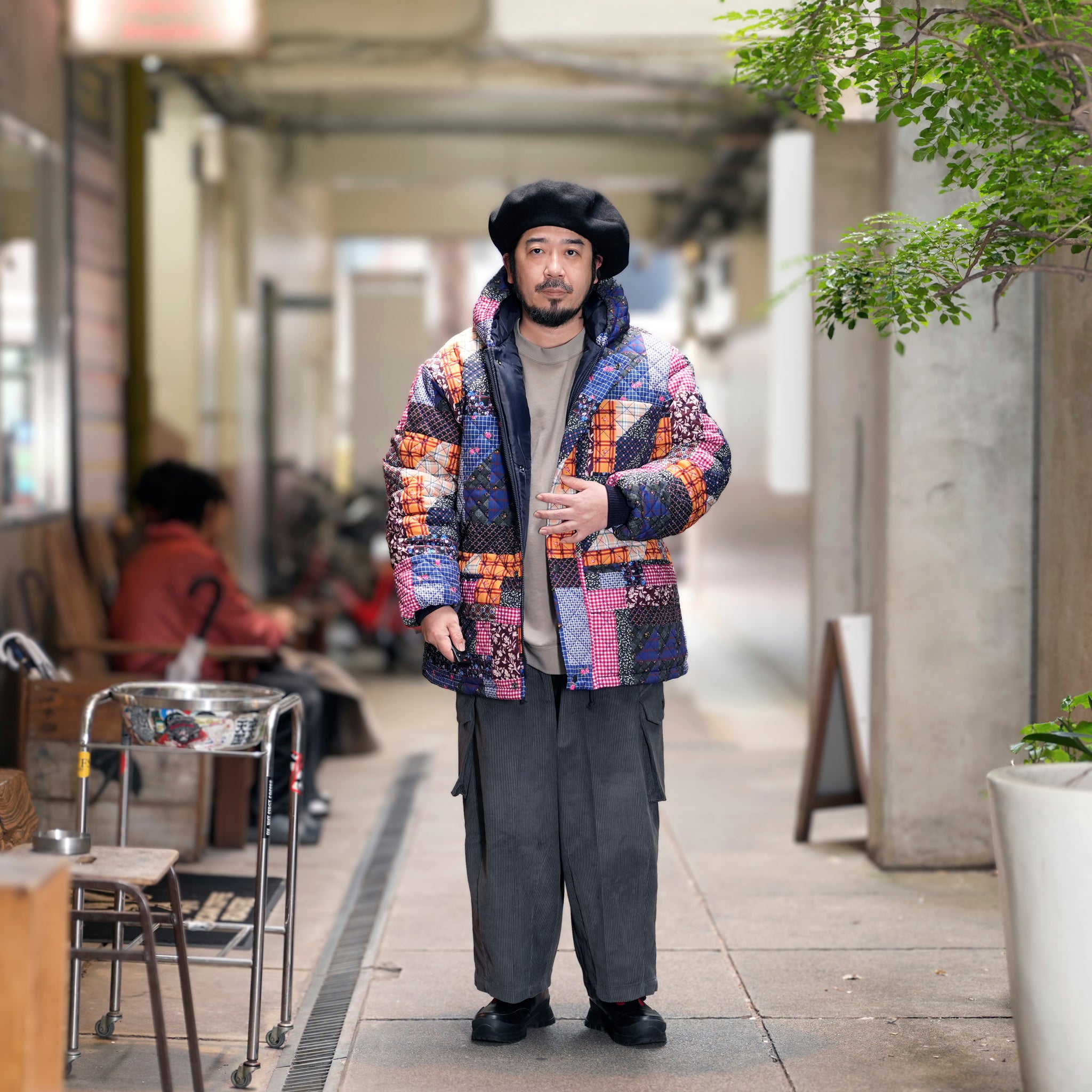 G64103_MT.PT | PADDING HOODIE JUMPER-MT.PT | Color:Multi【GORT_ゴート】【archive】