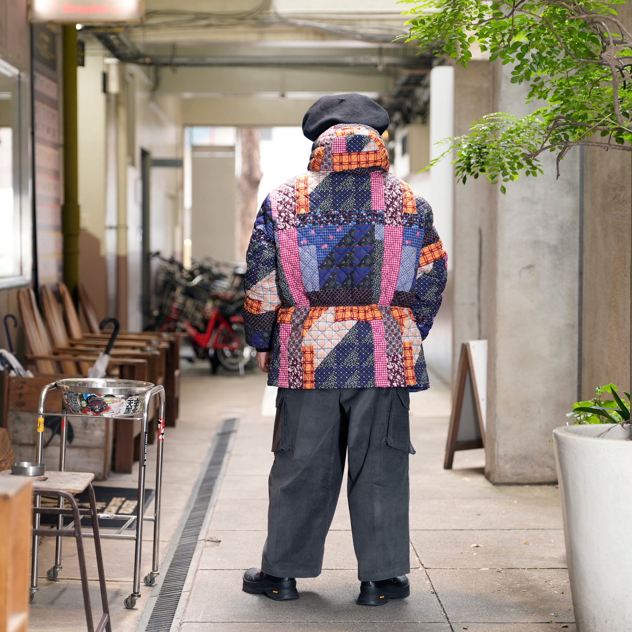 G64103_MT.PT | PADDING HOODIE JUMPER-MT.PT | Color:Multi【GORT_ゴート】【archive】
