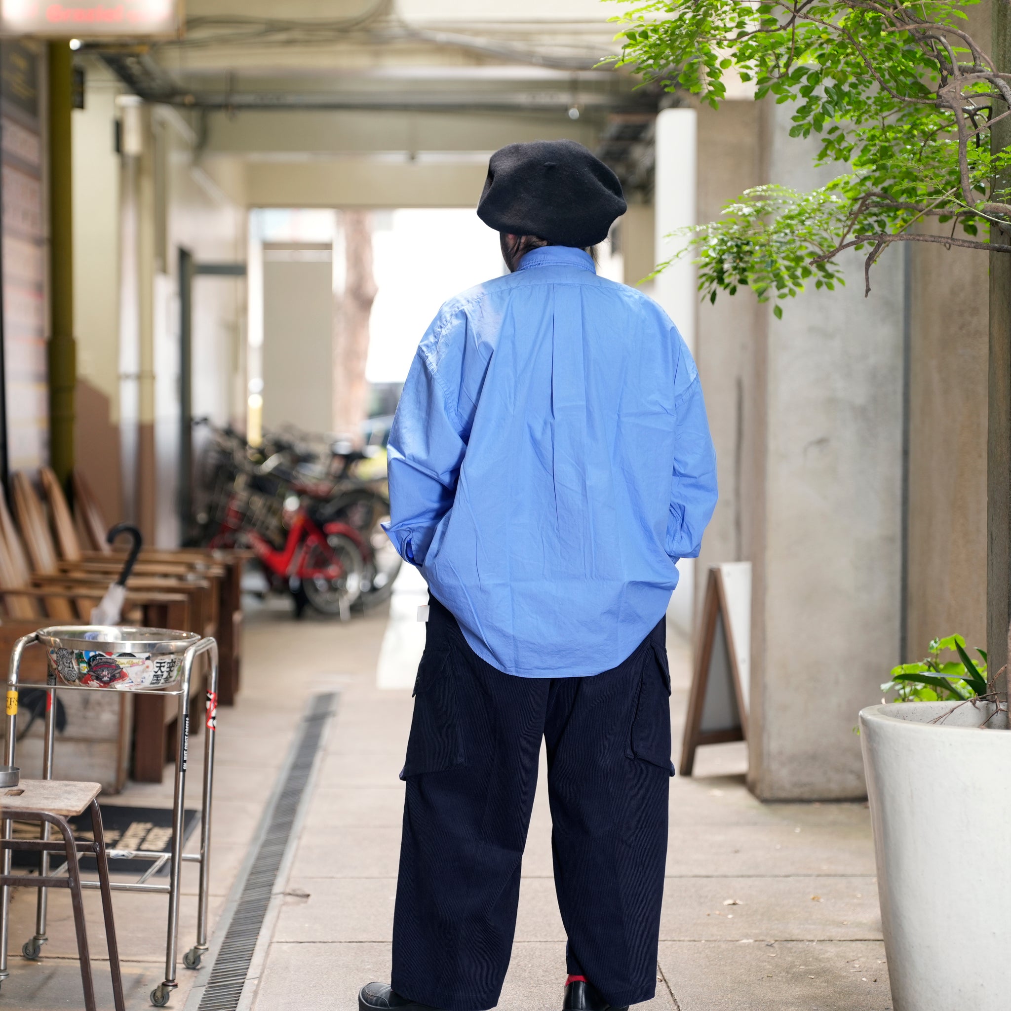 RGW-01_Blue | REGULAR WIDE SHIRT-BROAD | Color:Blue【CATTA SHIRTS_カッタ シャツ】