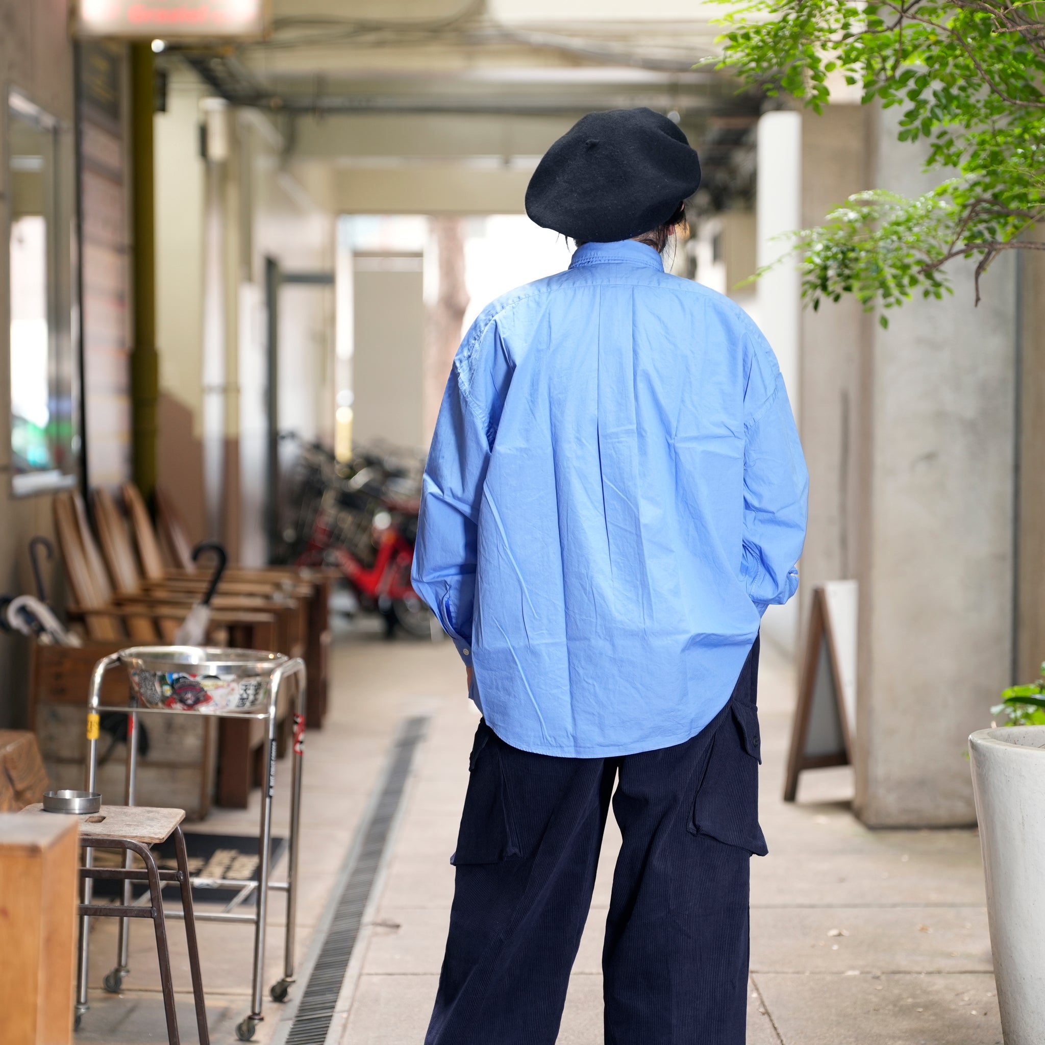 RGW-01_Blue | REGULAR WIDE SHIRT-BROAD | Color:Blue【CATTA SHIRTS_カッタ シャツ】