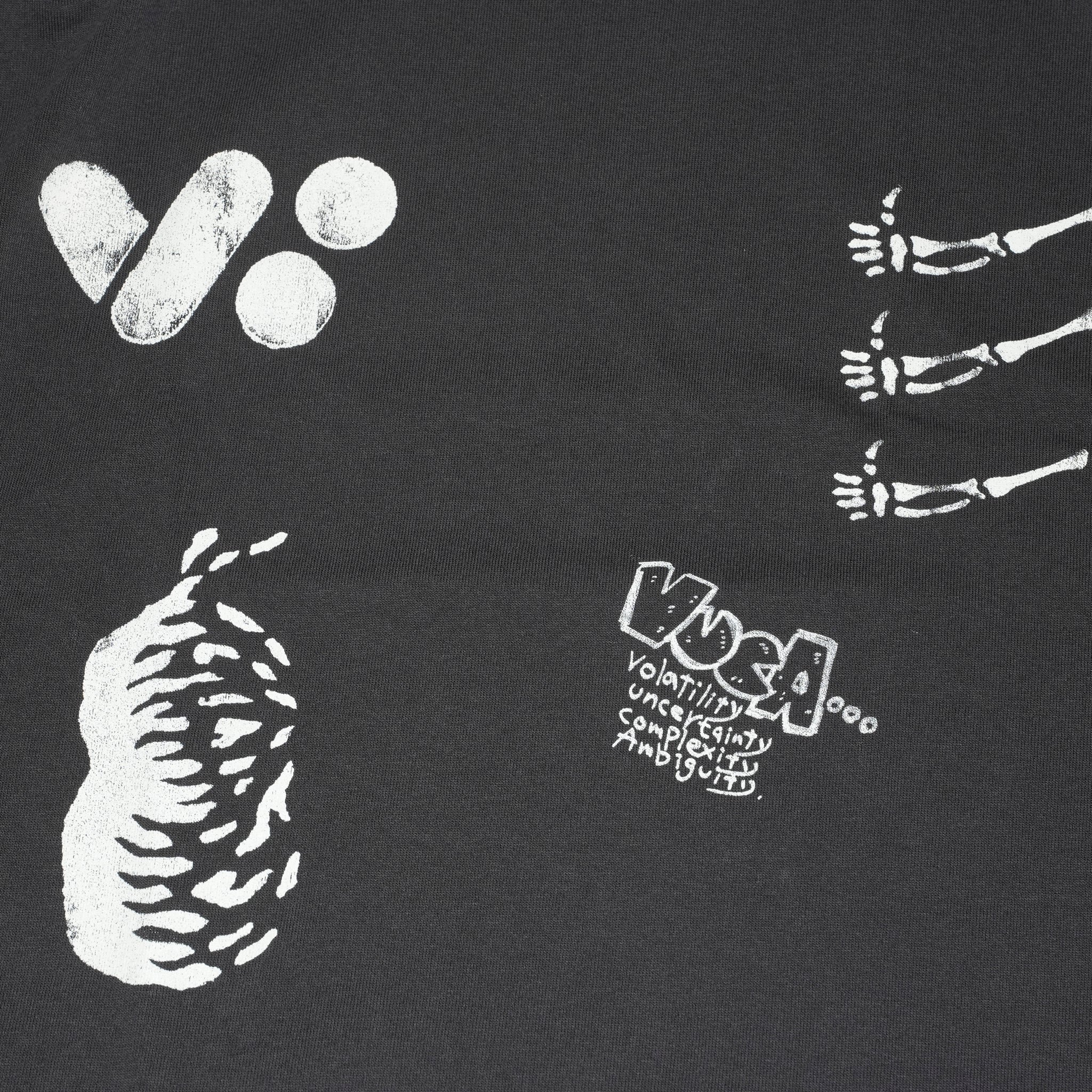 VOO-SPG-173 | VUCA TEE | Color:Natural / Sumi【VOO_ヴォー】