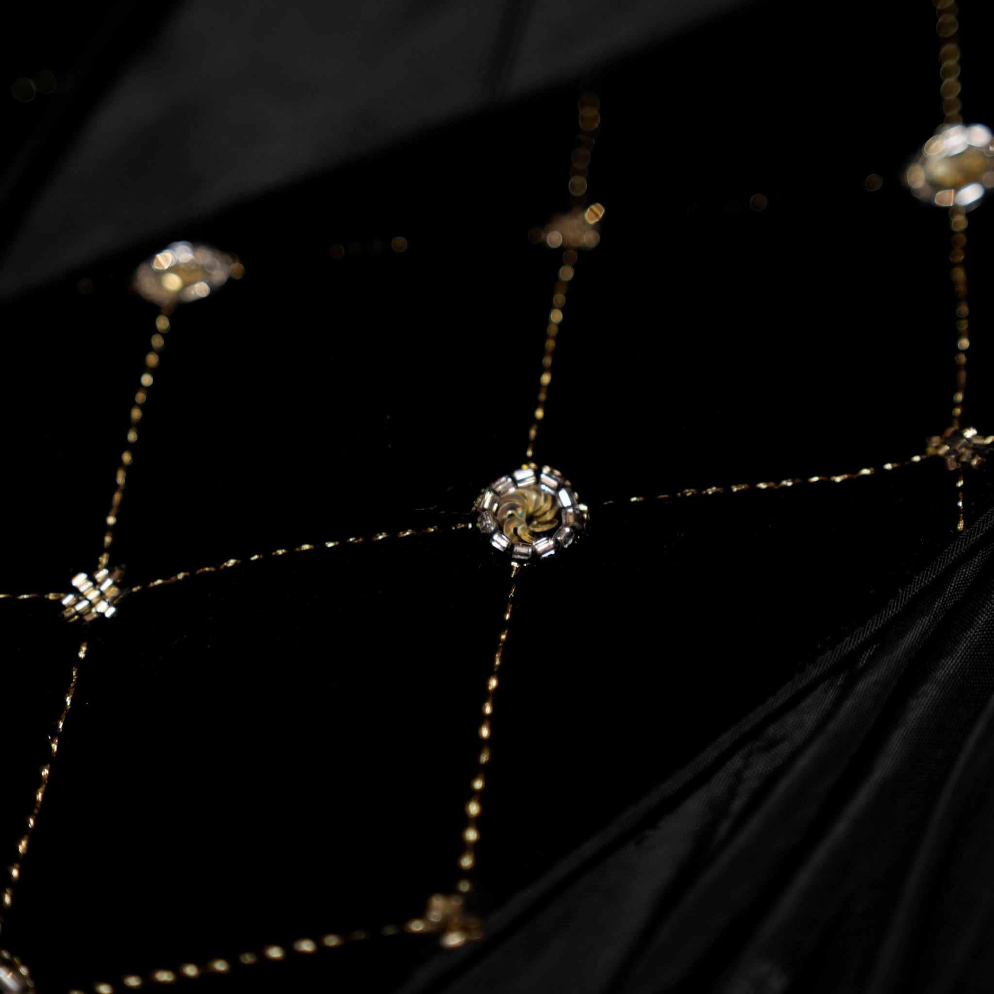 PARVEEN BEADS EMB TASSEL DRESS – Black | SARAMALLIKA