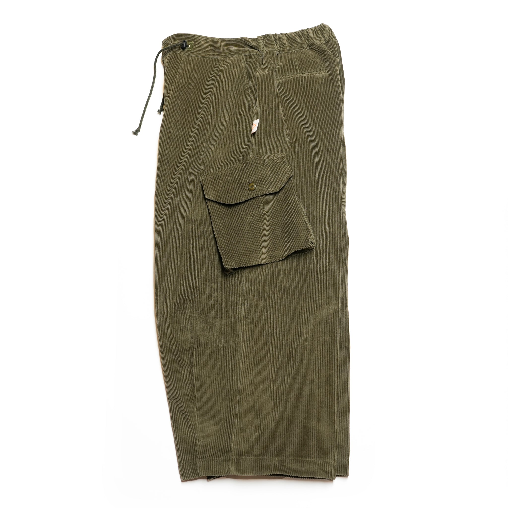 G64302_KH | CORDUROY BALLOON PANTS-KH | Color:Khaki【GORT_ゴート】【archive】