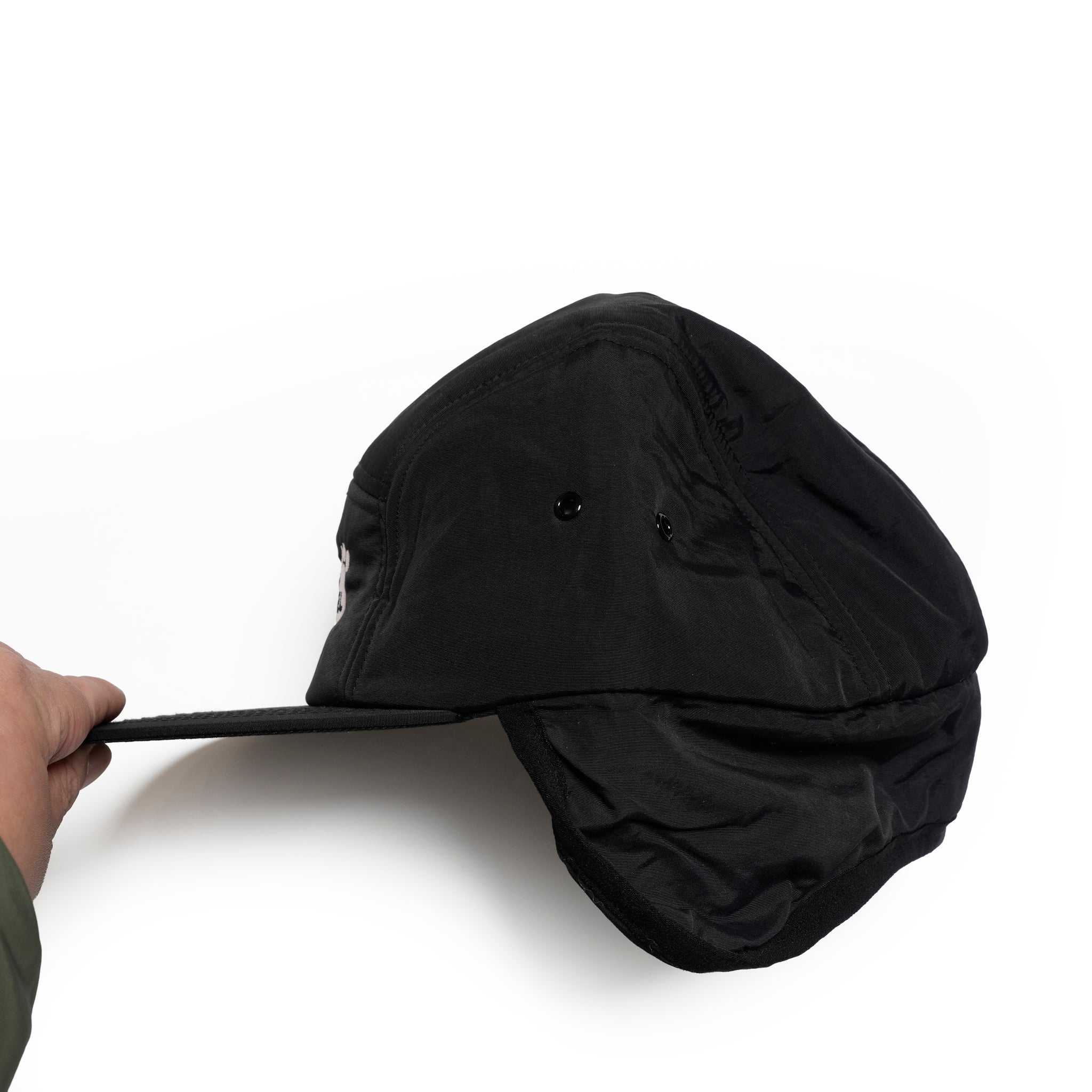 SAMUEL × SHIMAO MAHO CAMP CAP | Color:BLACK / BLUE | S-25AW-SM-003【SAMUEL_サミュエル】