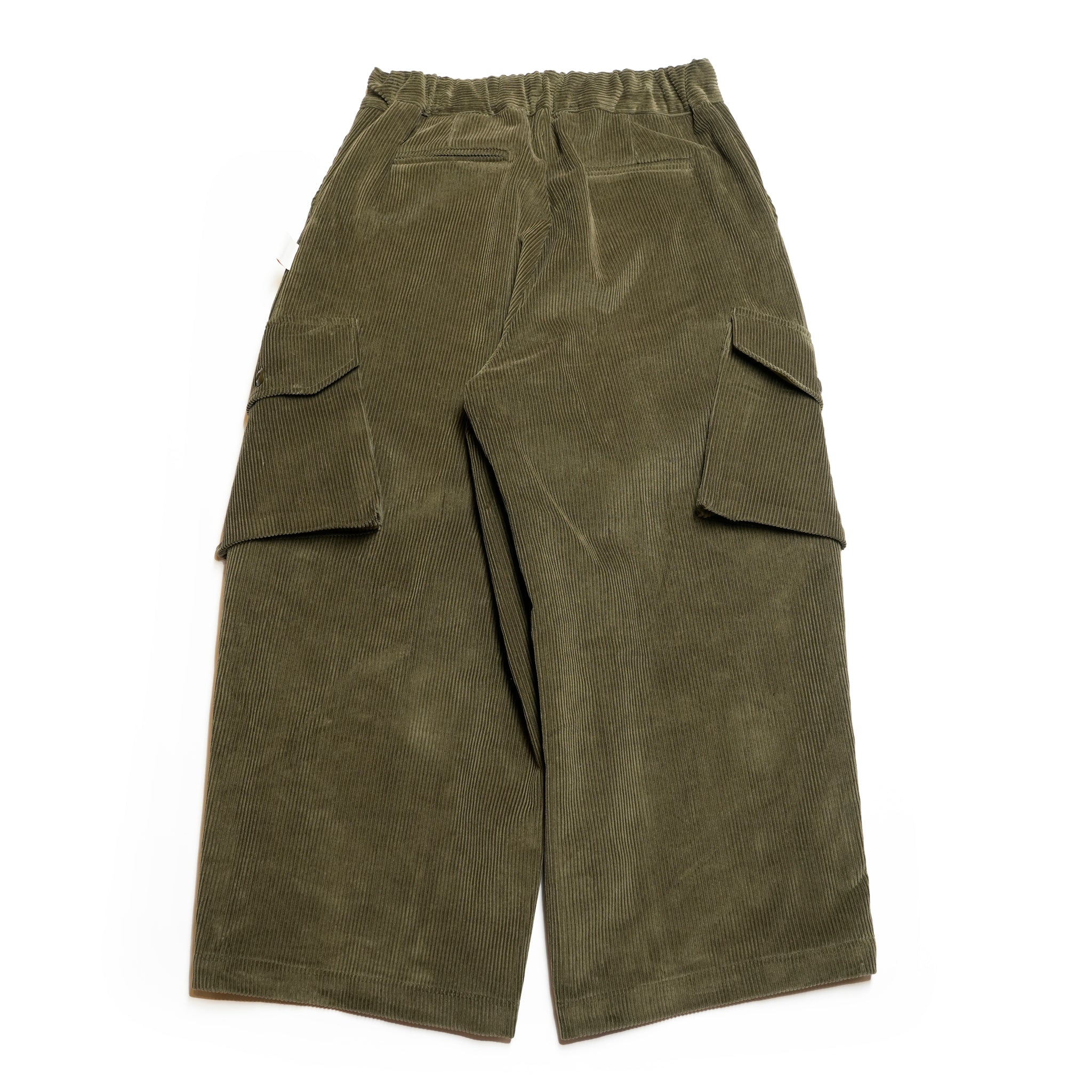 G64302_KH | CORDUROY BALLOON PANTS-KH | Color:Khaki【GORT_ゴート】【archive】