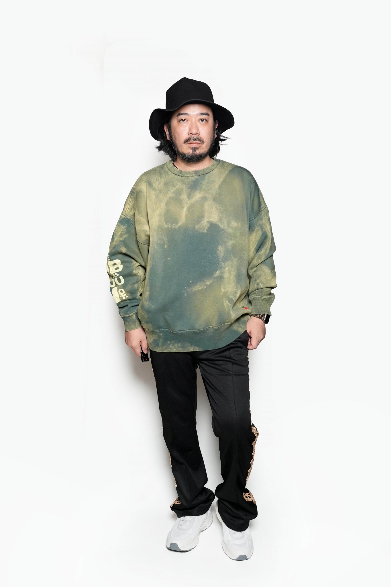 VOO-1188_GREEN | MBYN CREW AURORA | Color:Green【VOO_ヴォー】