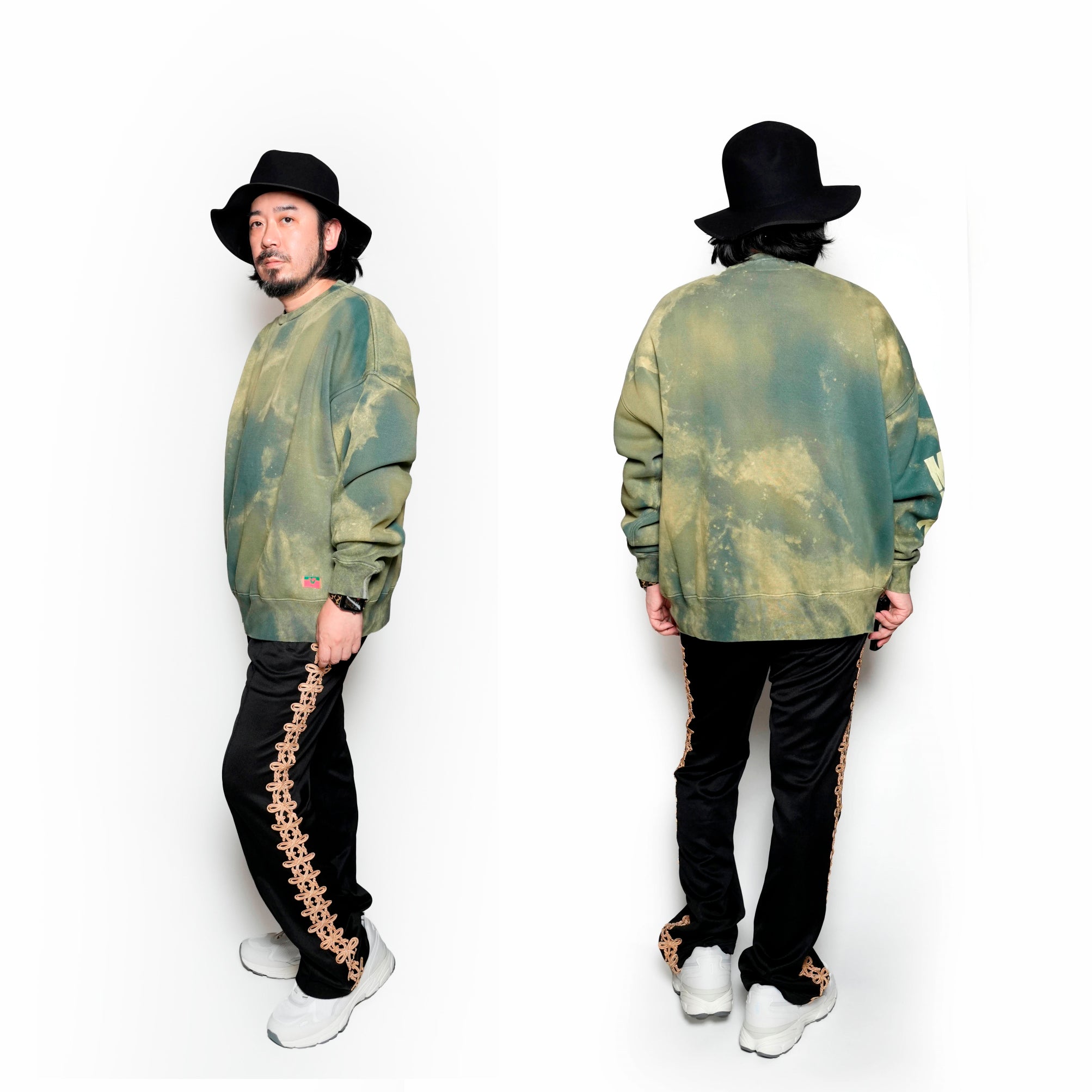 VOO-1188_GREEN | MBYN CREW AURORA | Color:Green【VOO_ヴォー】