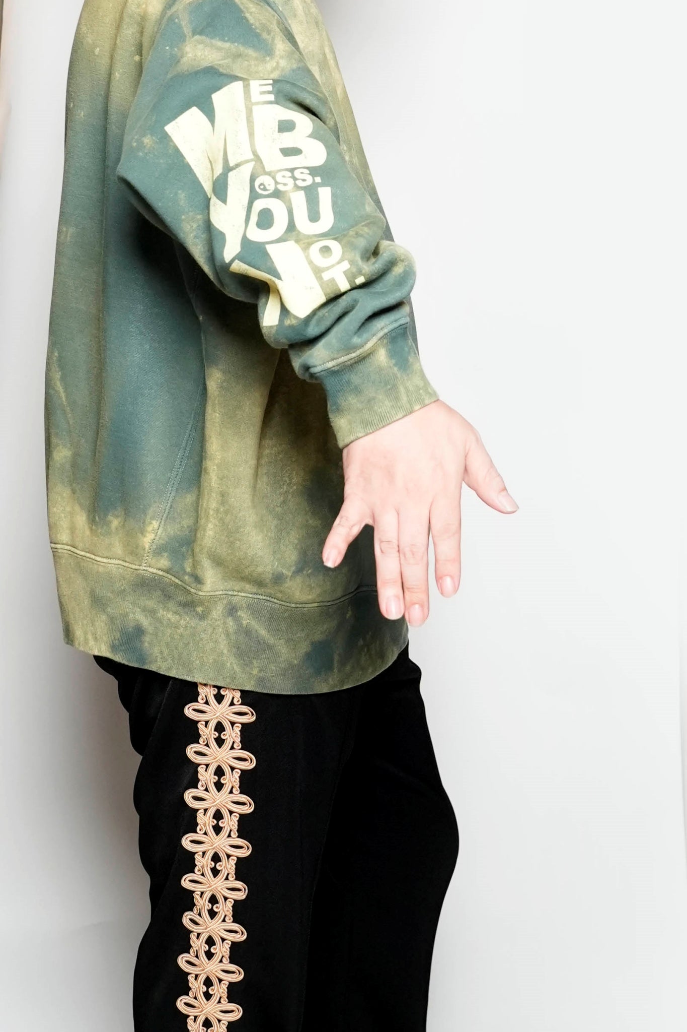 VOO-1188_GREEN | MBYN CREW AURORA | Color:Green【VOO_ヴォー】