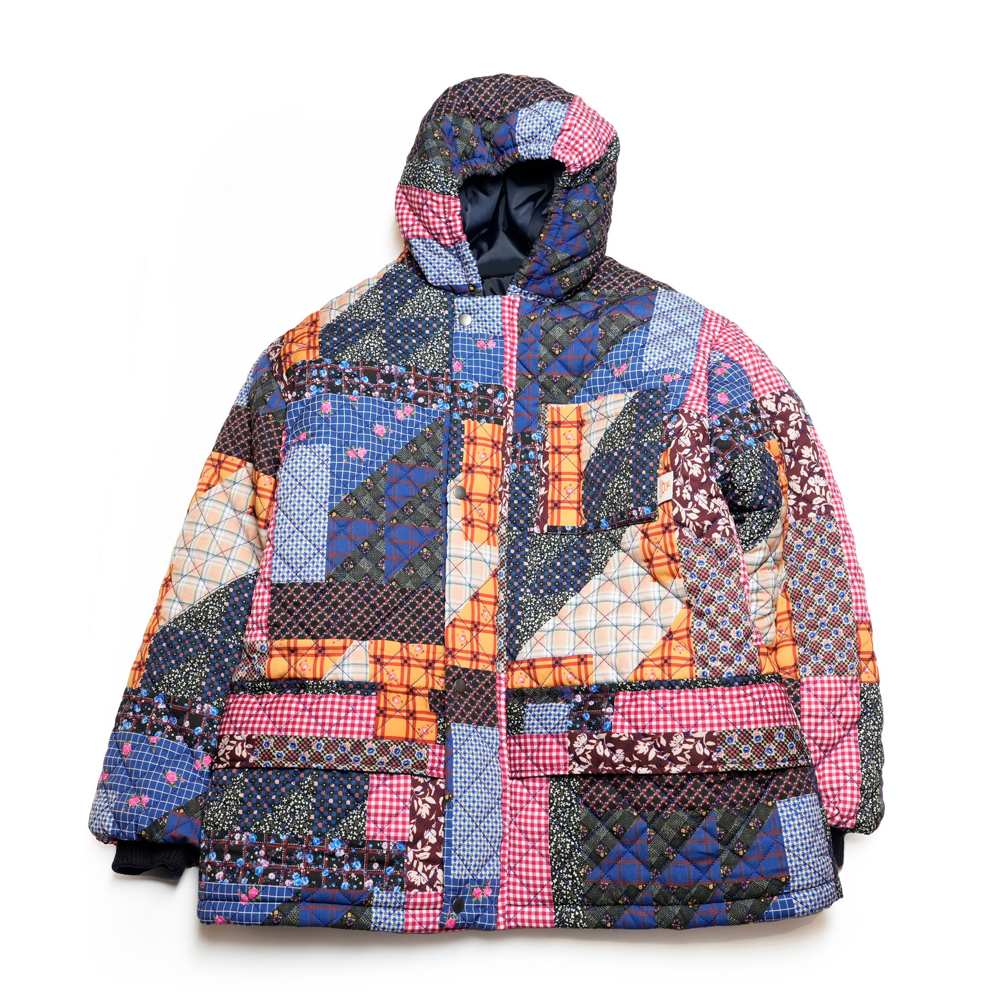 G64103_MT.PT | PADDING HOODIE JUMPER-MT.PT | Color:Multi【GORT_ゴート】【archive】