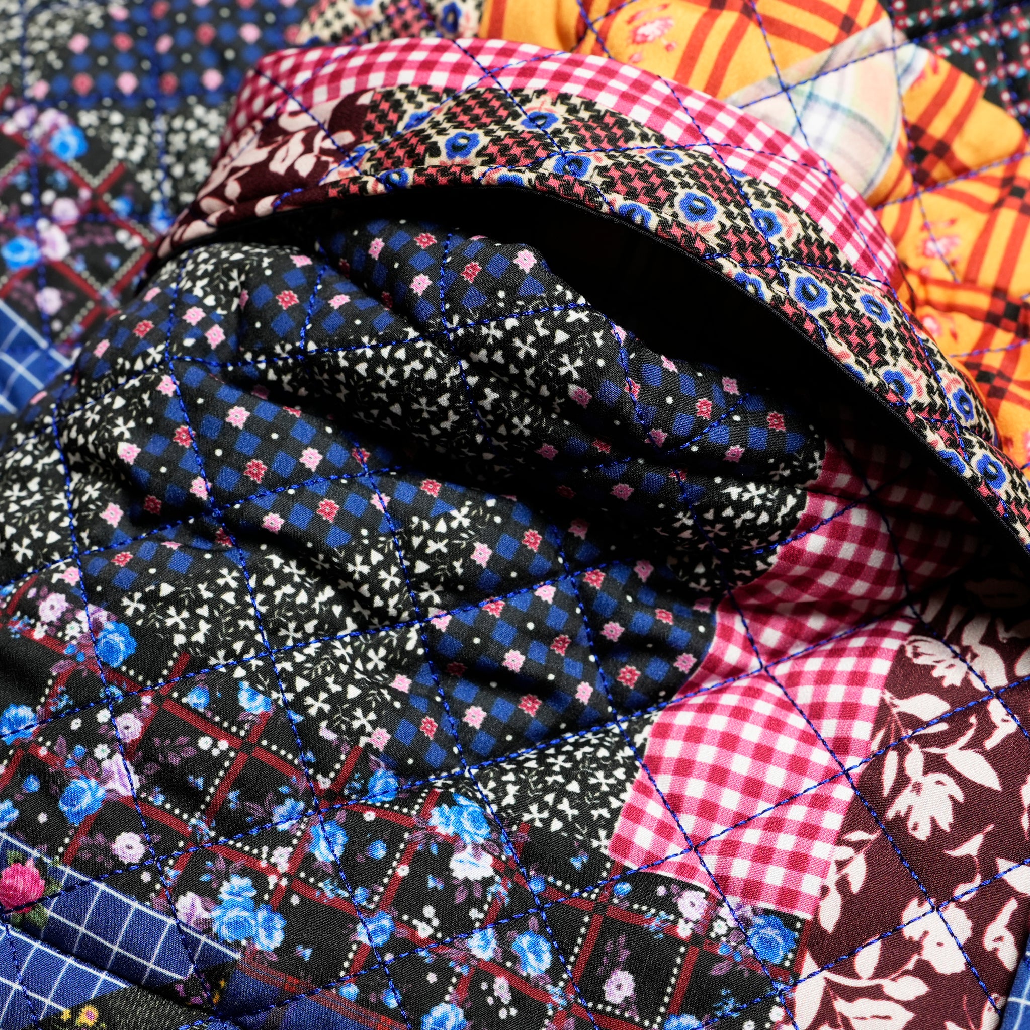 G64103_MT.PT | PADDING HOODIE JUMPER-MT.PT | Color:Multi【GORT_ゴート】【archive】