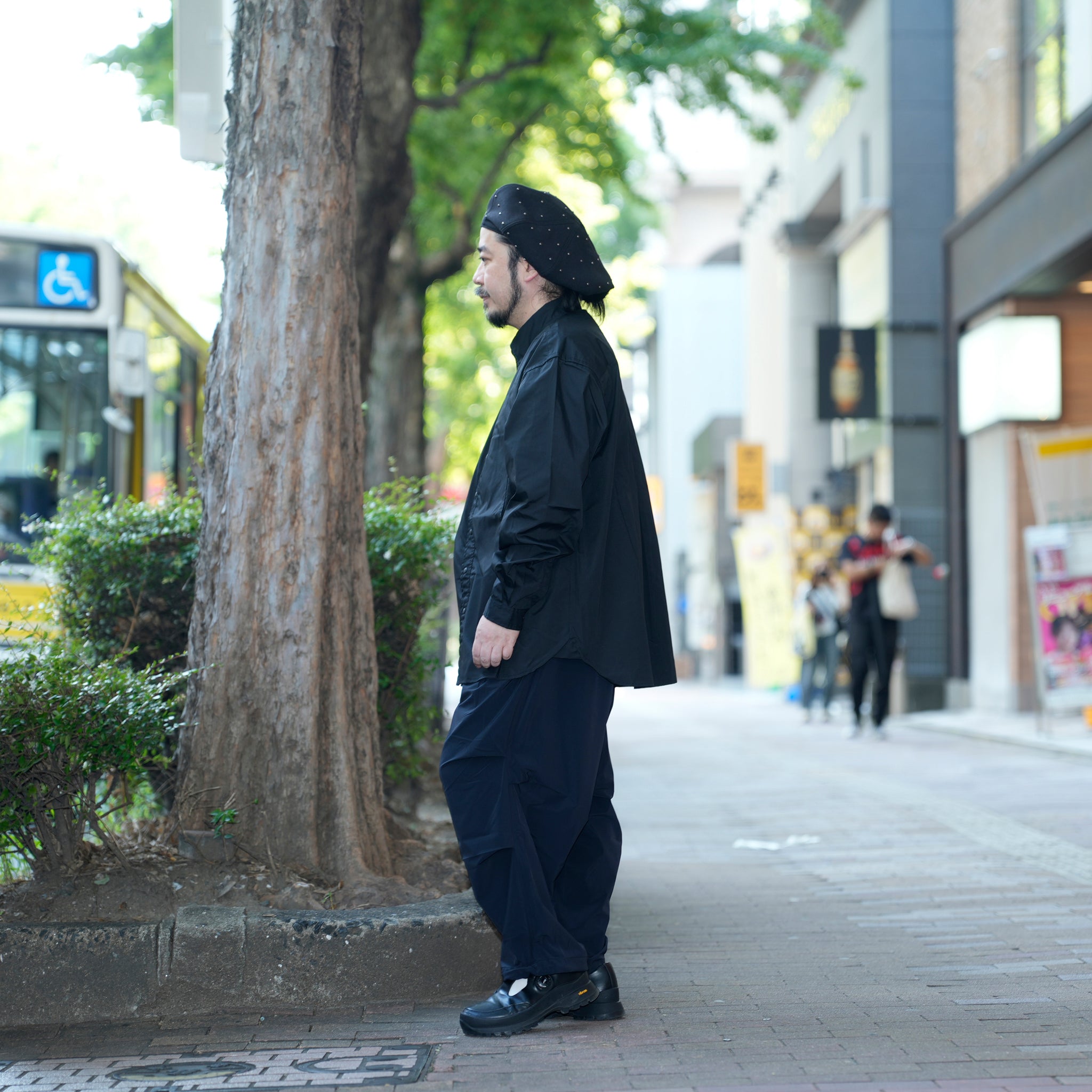 レギュラーカラーシャツ | Color_Color: Black | No__207_color: black【UNTRACE_アントレース】