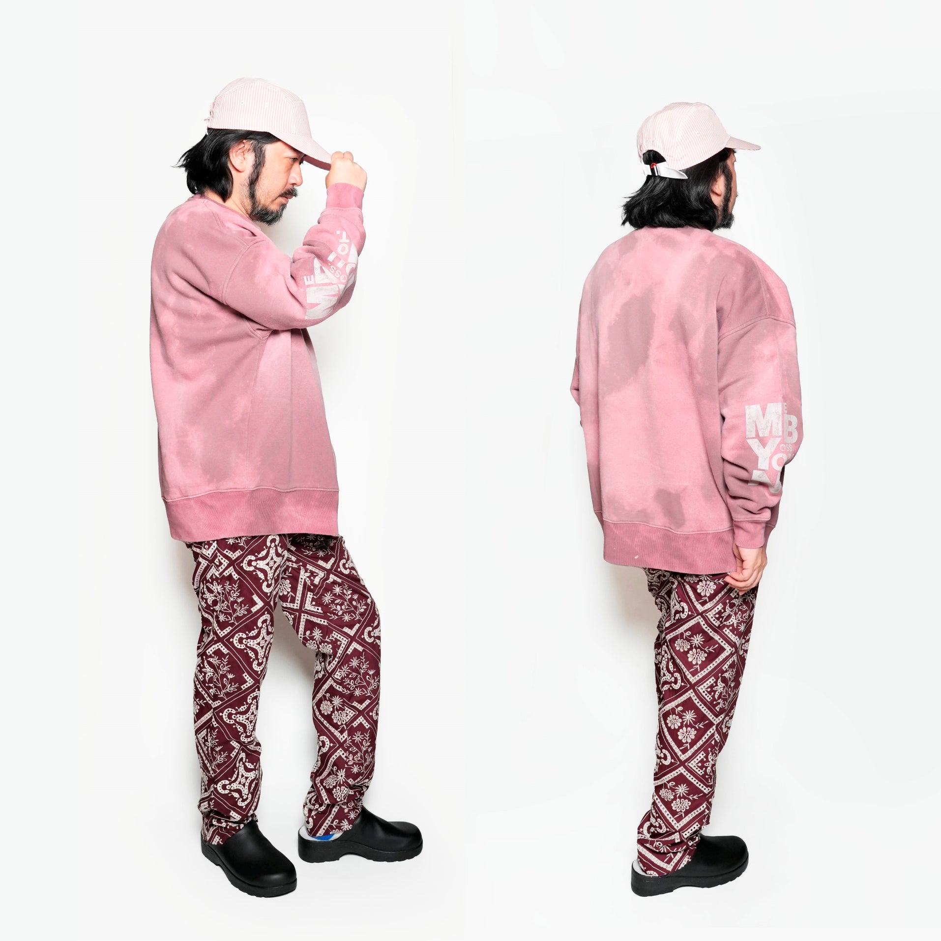 STF-004 | ロングブリム ジェットキャップ – PINK(S) | SHARE THE FANTASY