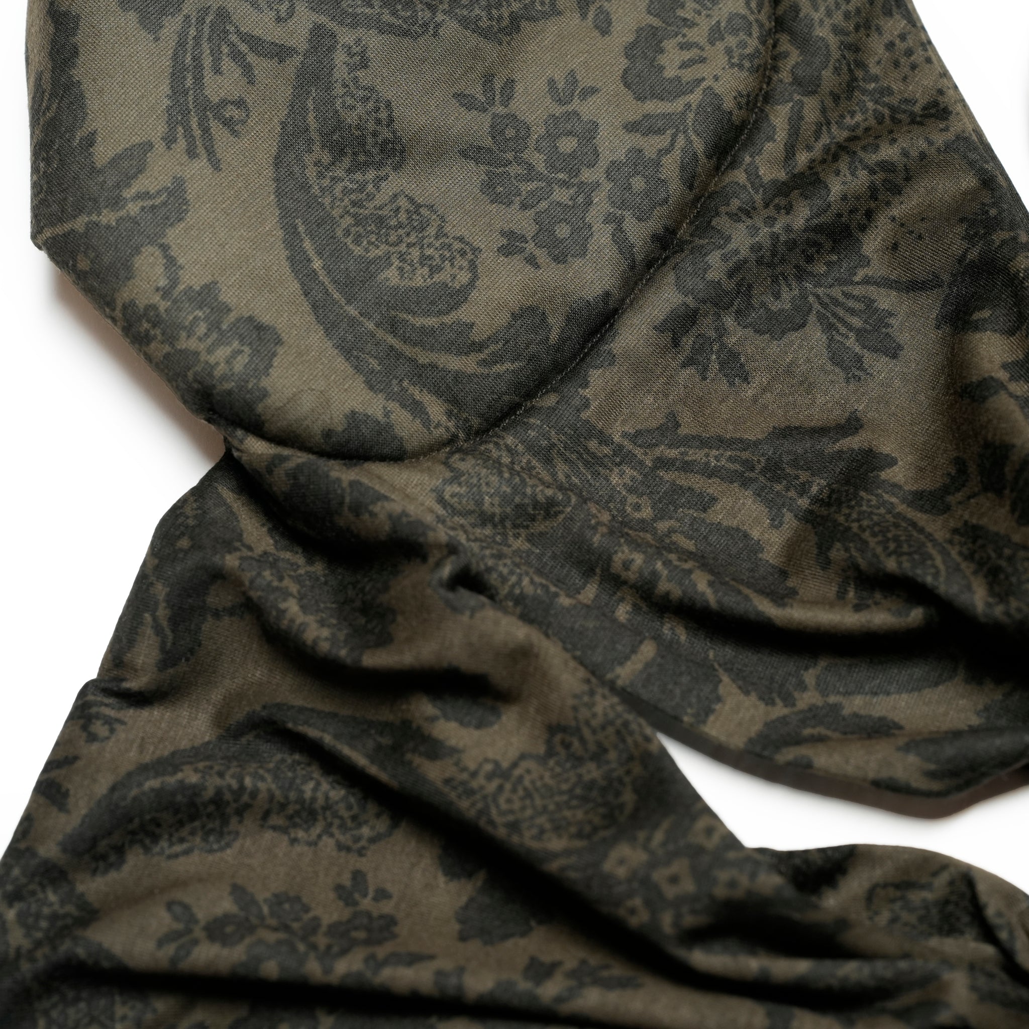 G64502_VT.KH | PADDING SCARF-VT.KH | Color:Khaki【GORT_ゴート】
