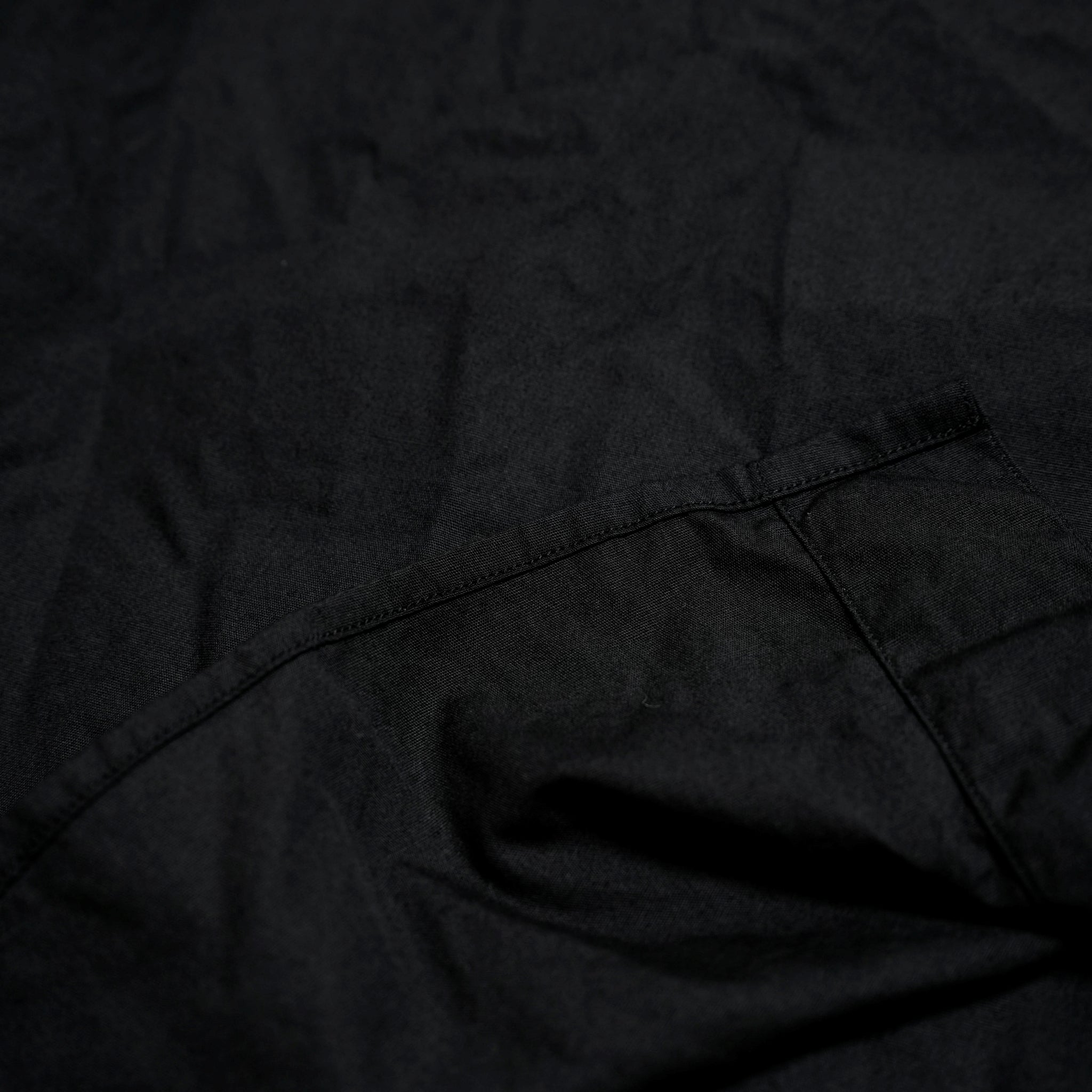 RG-03_BLACK | REGULAR COLLAR SHIRT-BROAD | Color:Black【CATTA_カッタ】