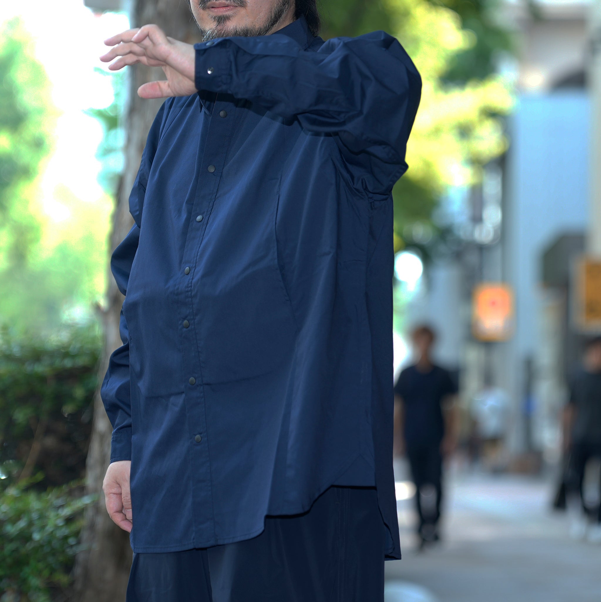レギュラーカラーシャツ | Color_Color: Dark Navy | No__207_color: dark navy【UNTRACE_アントレース】