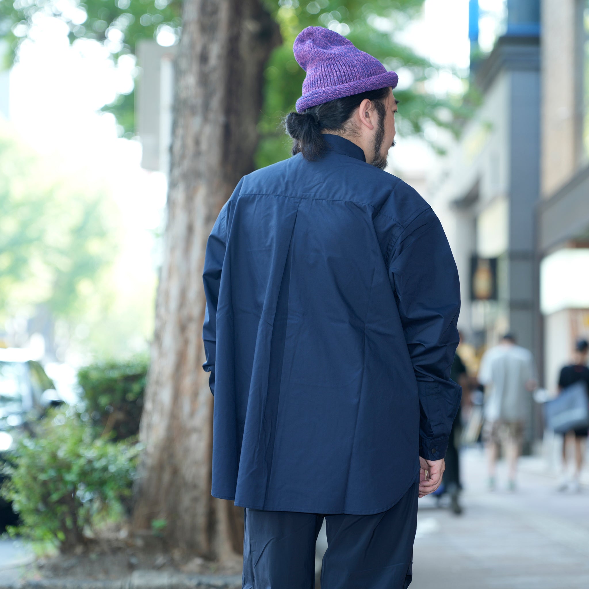 レギュラーカラーシャツ | Color_Color: Dark Navy | No__207_color: dark navy【UNTRACE_アントレース】