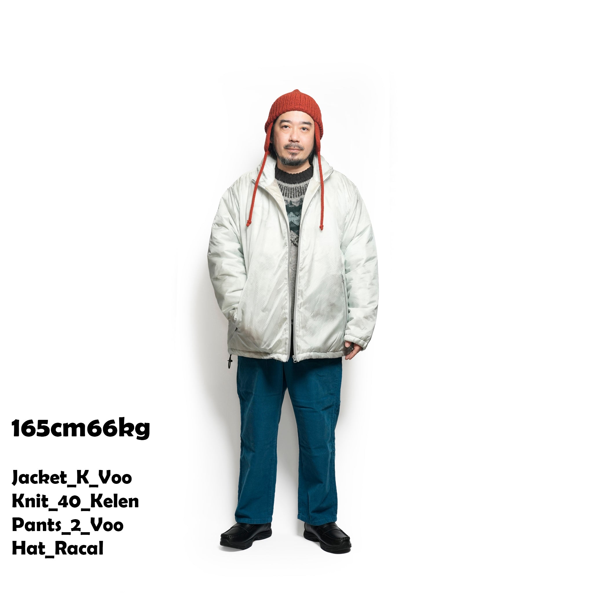 MARBLE Mt.PARKA | Color_Milk | No_voo-1253_milk【VOO_ヴォー】