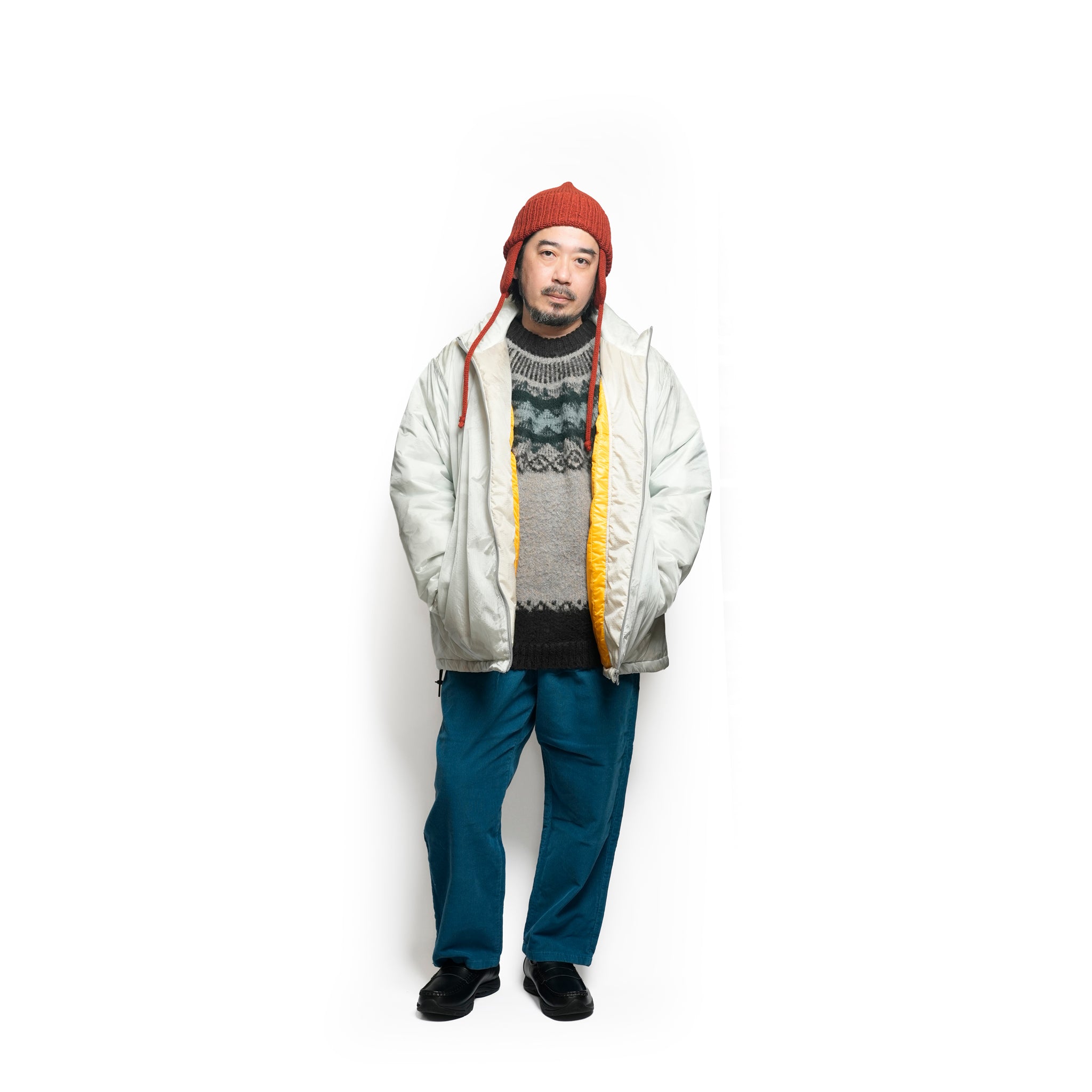 MARBLE Mt.PARKA | Color_Milk | No_voo-1253_milk【VOO_ヴォー】