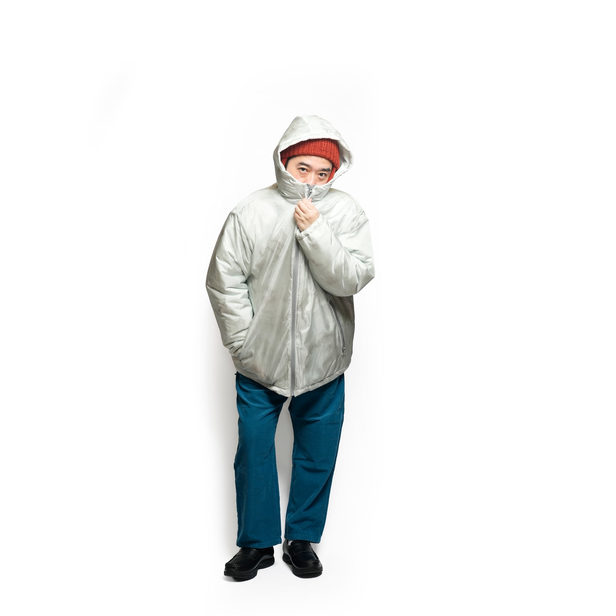MARBLE Mt.PARKA | Color_Milk | No_voo-1253_milk【VOO_ヴォー】