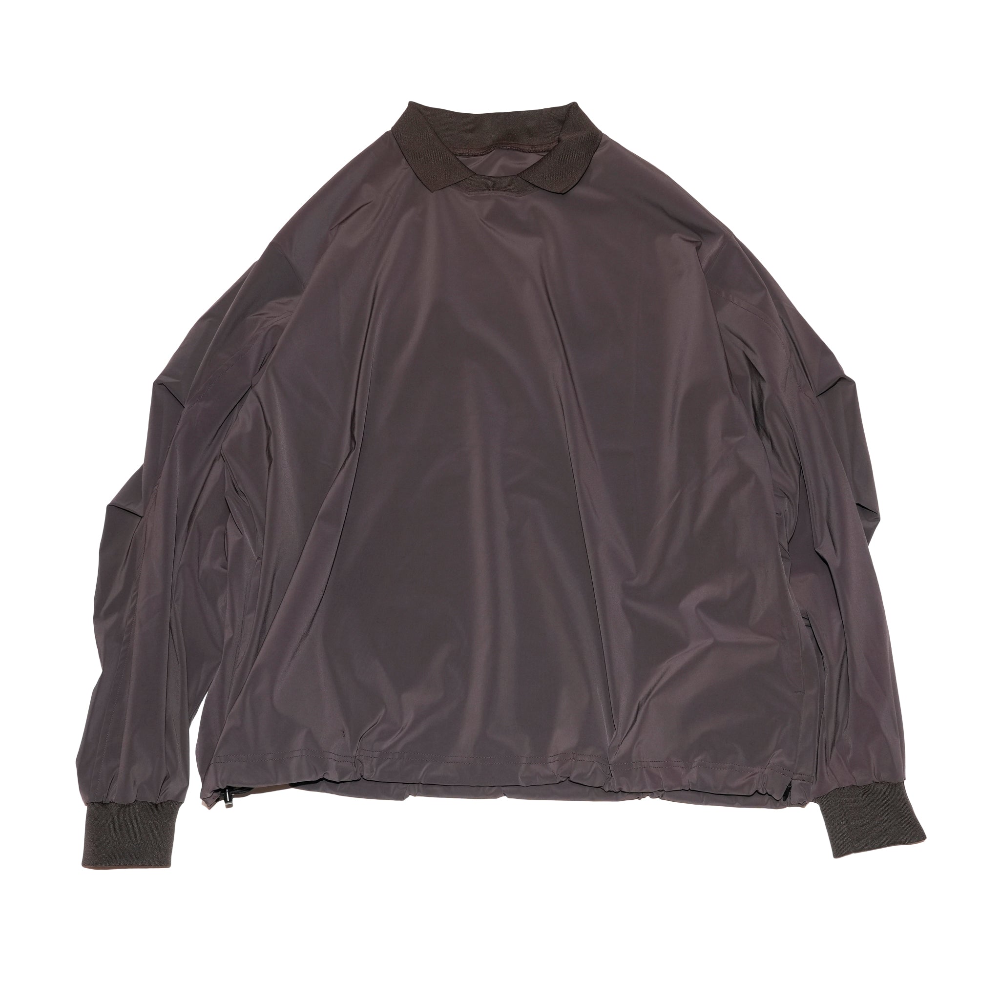 カラースモック L/S | Color_Color: Brown | No__203_color: brown【UNTRACE_アントレース】