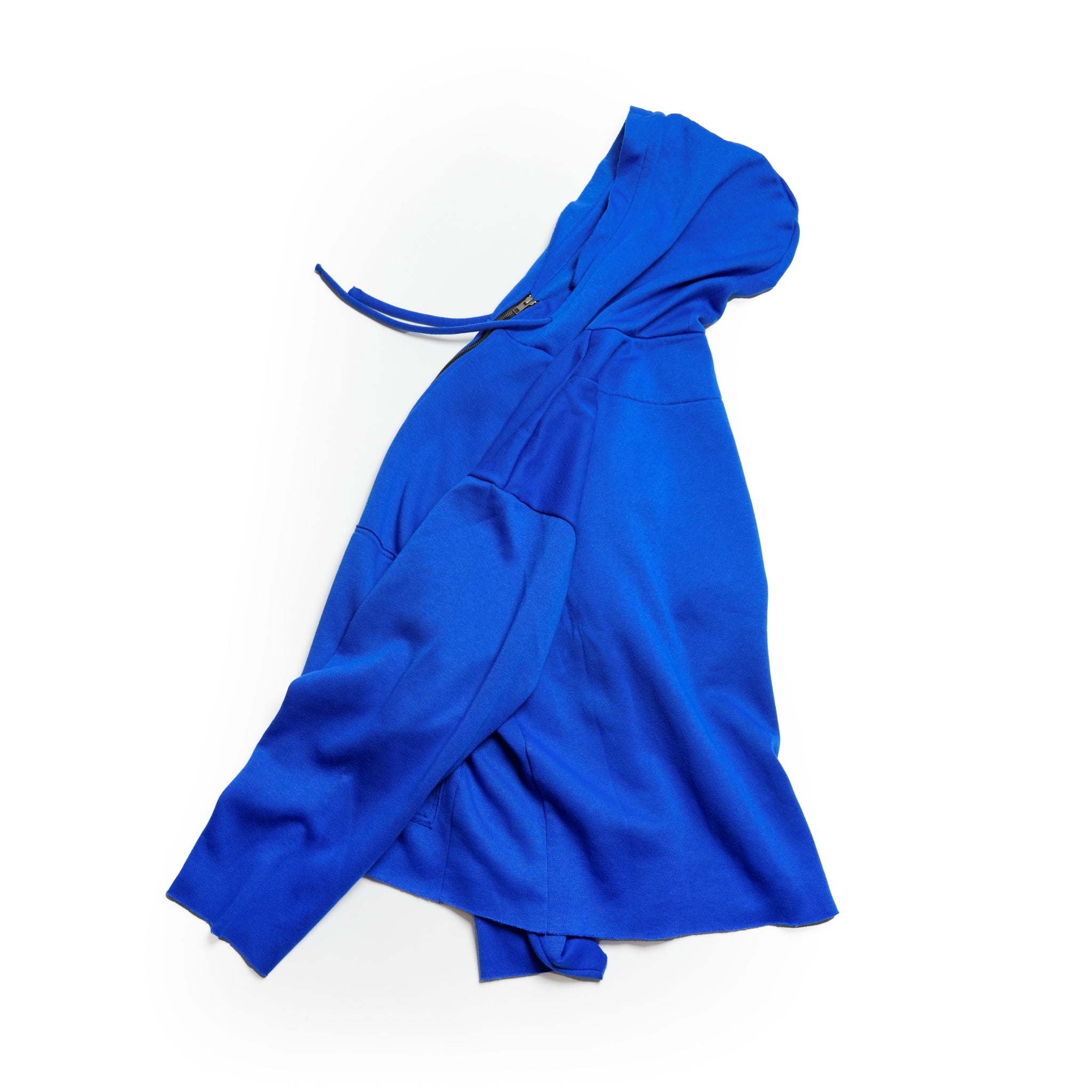 M32706-4_Fleece Royal Blue | Cut Off HoodieJacket | Color:Fleece Royal Blue【MONITALY_モニタリー】
