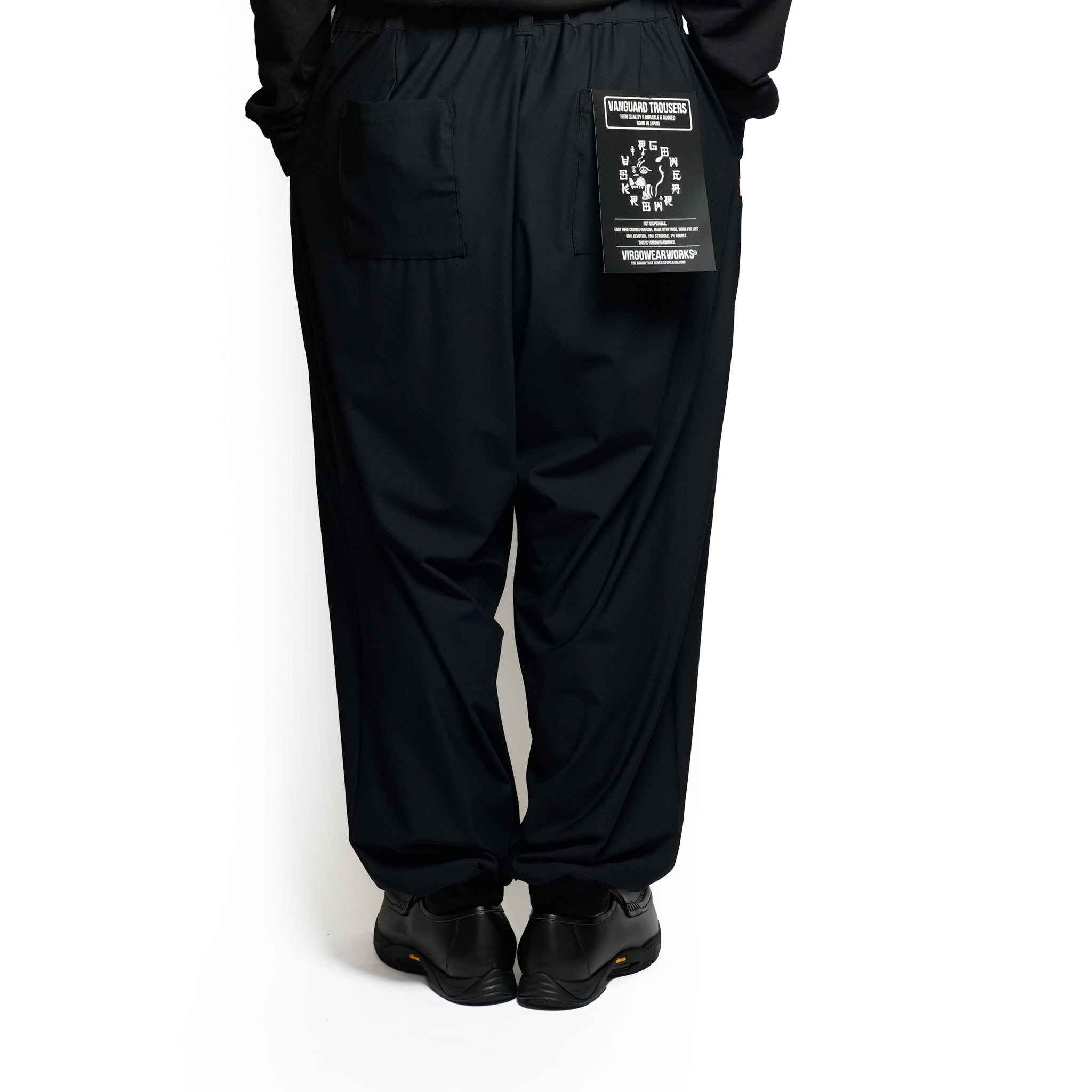 VG-PT-446 | GENIE FLEX BATTLE PANTS | Color:Black【VIRGOwearworks_ヴァルゴウェアワークス】