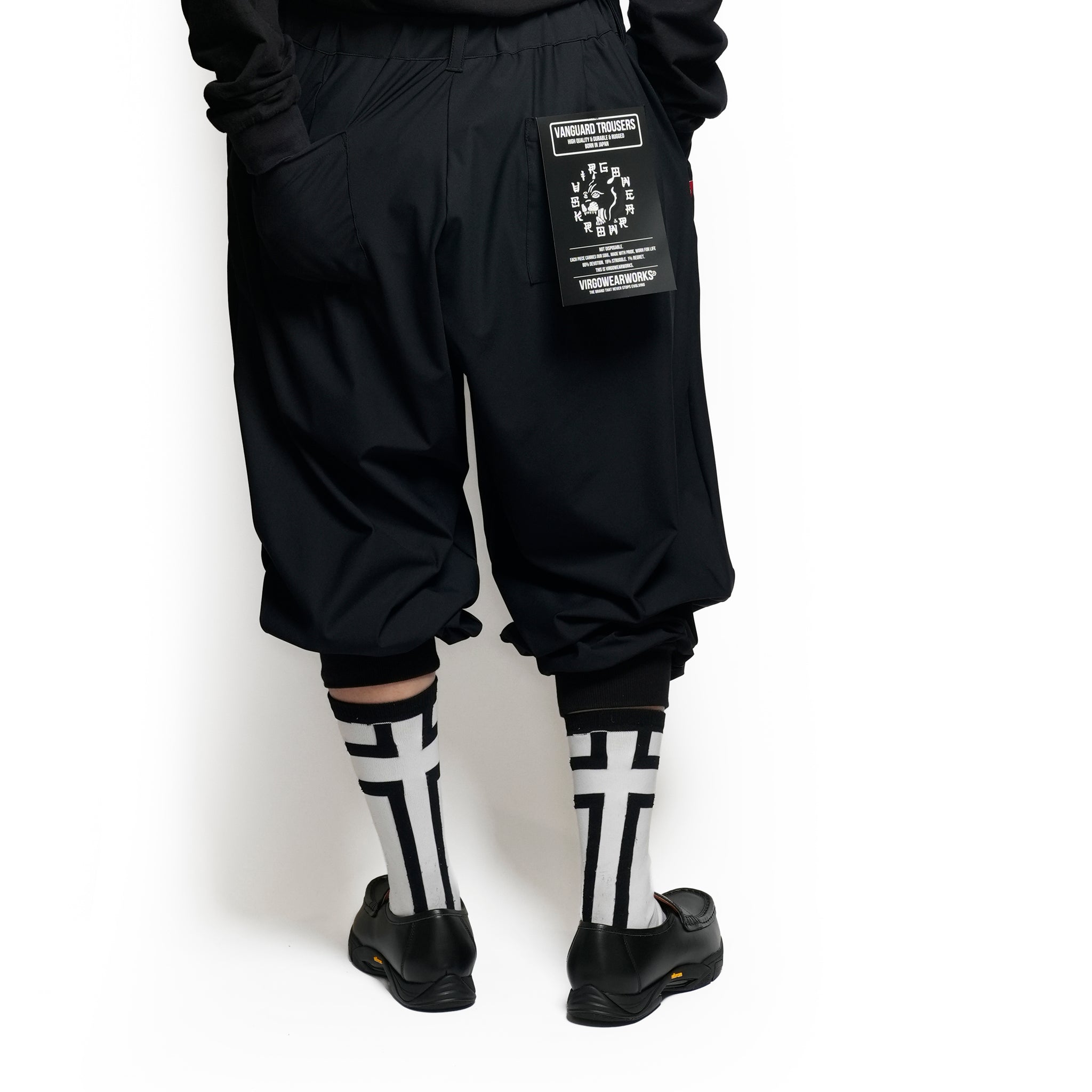VG-PT-446 | GENIE FLEX BATTLE PANTS | Color:Black【VIRGOwearworks_ヴァルゴウェアワークス】