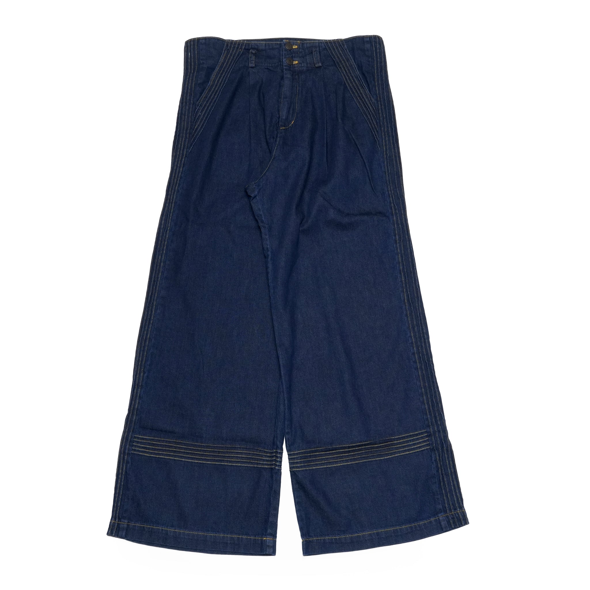 Denim Pants | Color_Navy | No_l-pa002_navy【Looper_ルーパー】