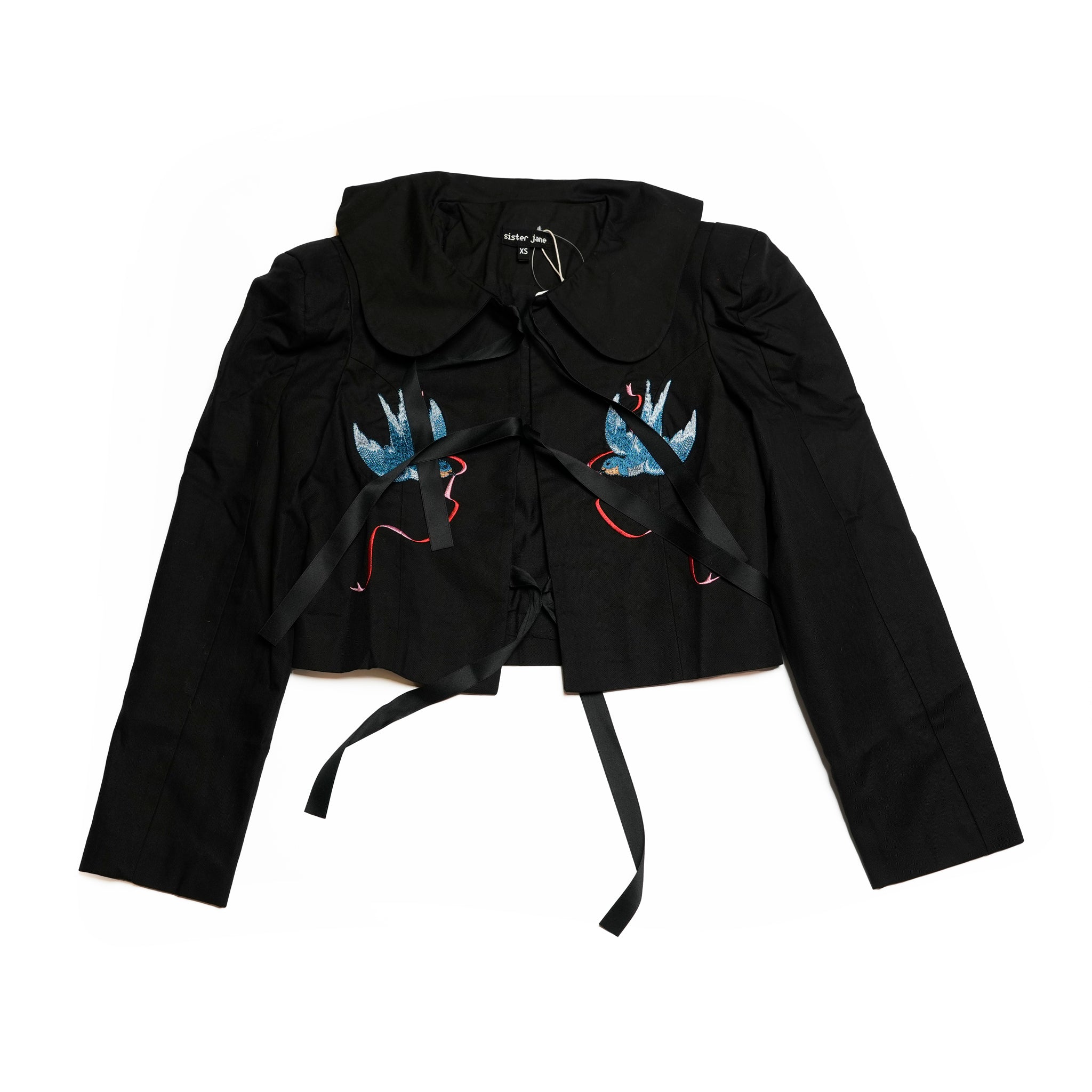 31SJ01JK316BLK_Black | Turtle Dove Bow Jacket | Color:Black【SISTER JANE_シスタージェーン】【archive】