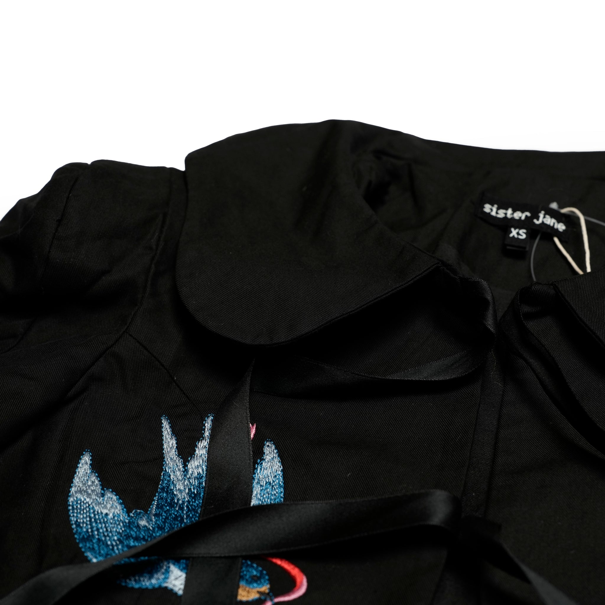 31SJ01JK316BLK_Black | Turtle Dove Bow Jacket | Color:Black【SISTER JANE_シスタージェーン】【archive】