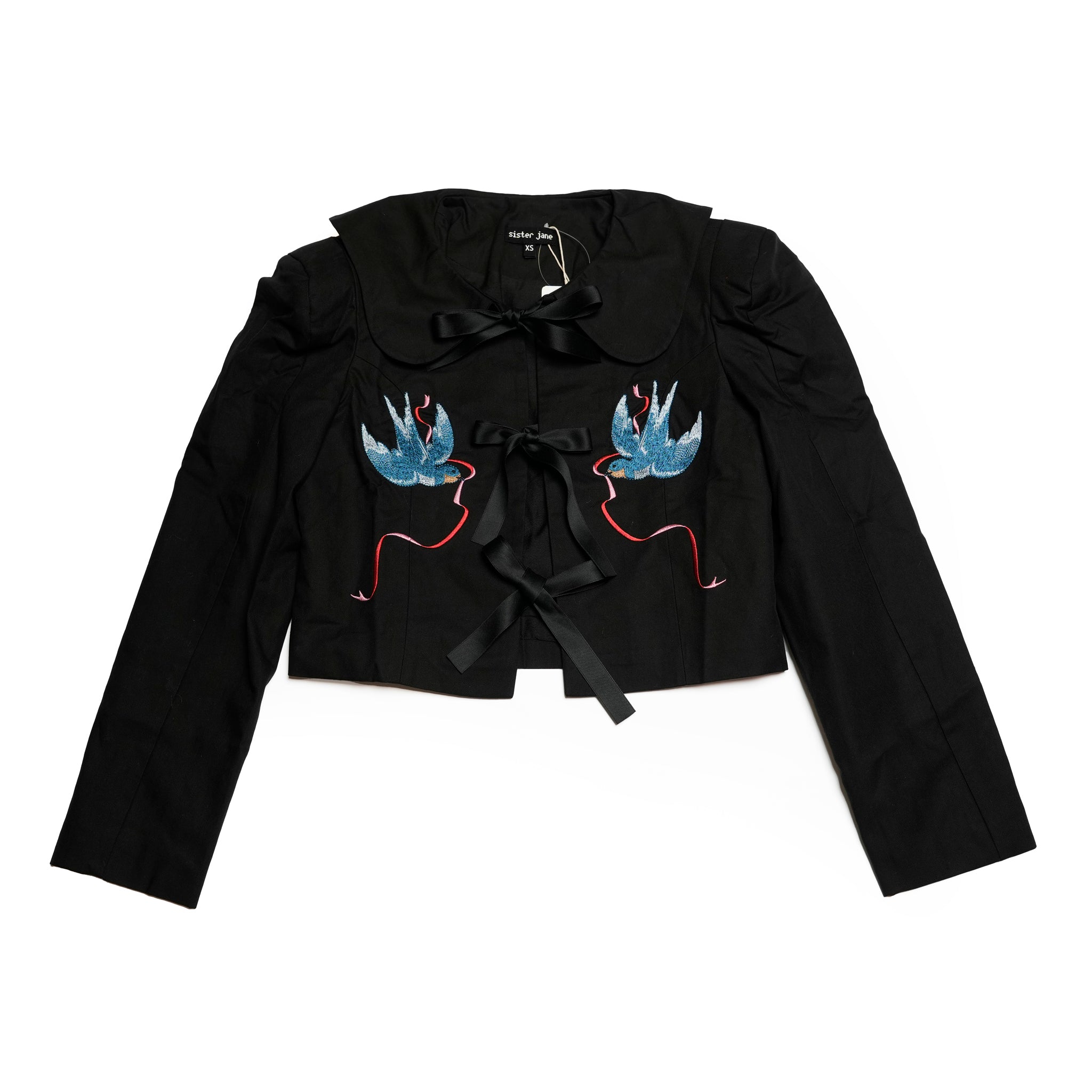 31SJ01JK316BLK_Black | Turtle Dove Bow Jacket | Color:Black【SISTER JANE_シスタージェーン】【archive】